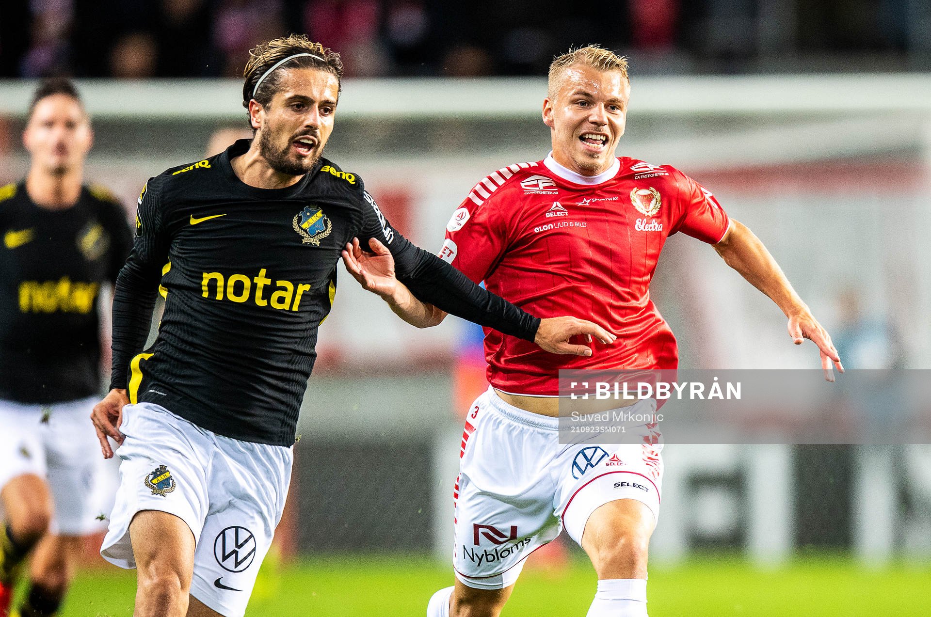 s Zack Elbouzedi och Kalmars Sebastian Ring
