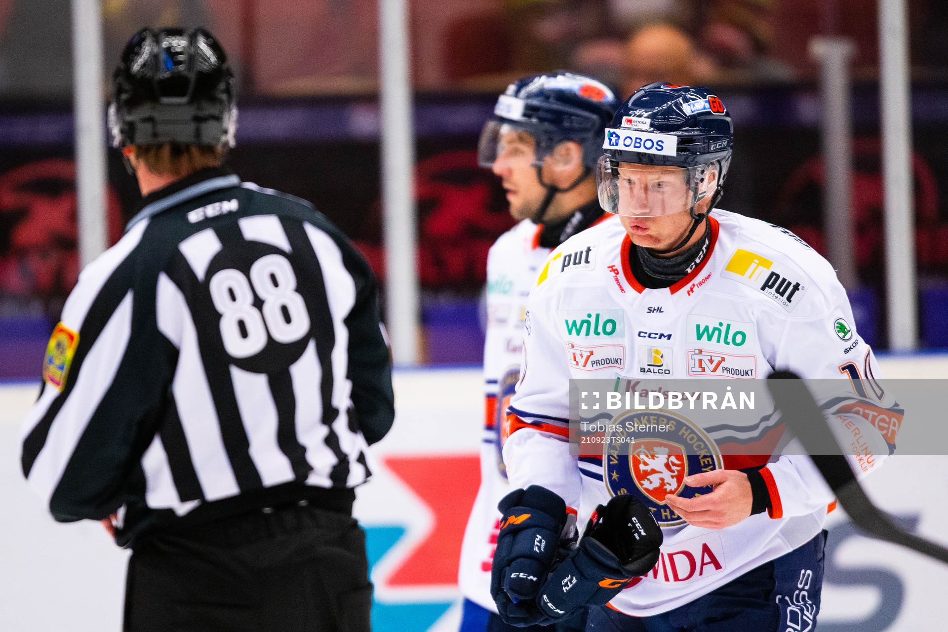 Växjös Richard Gynge har ont