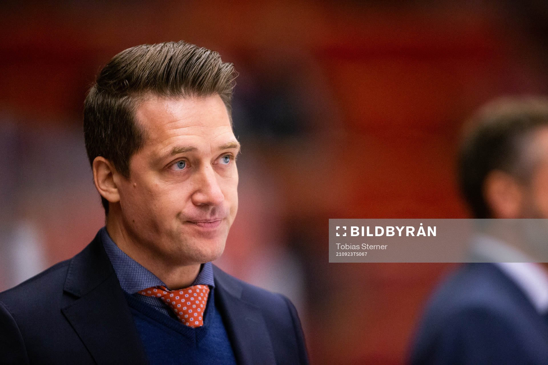 Växjös tränare Sam Hallam