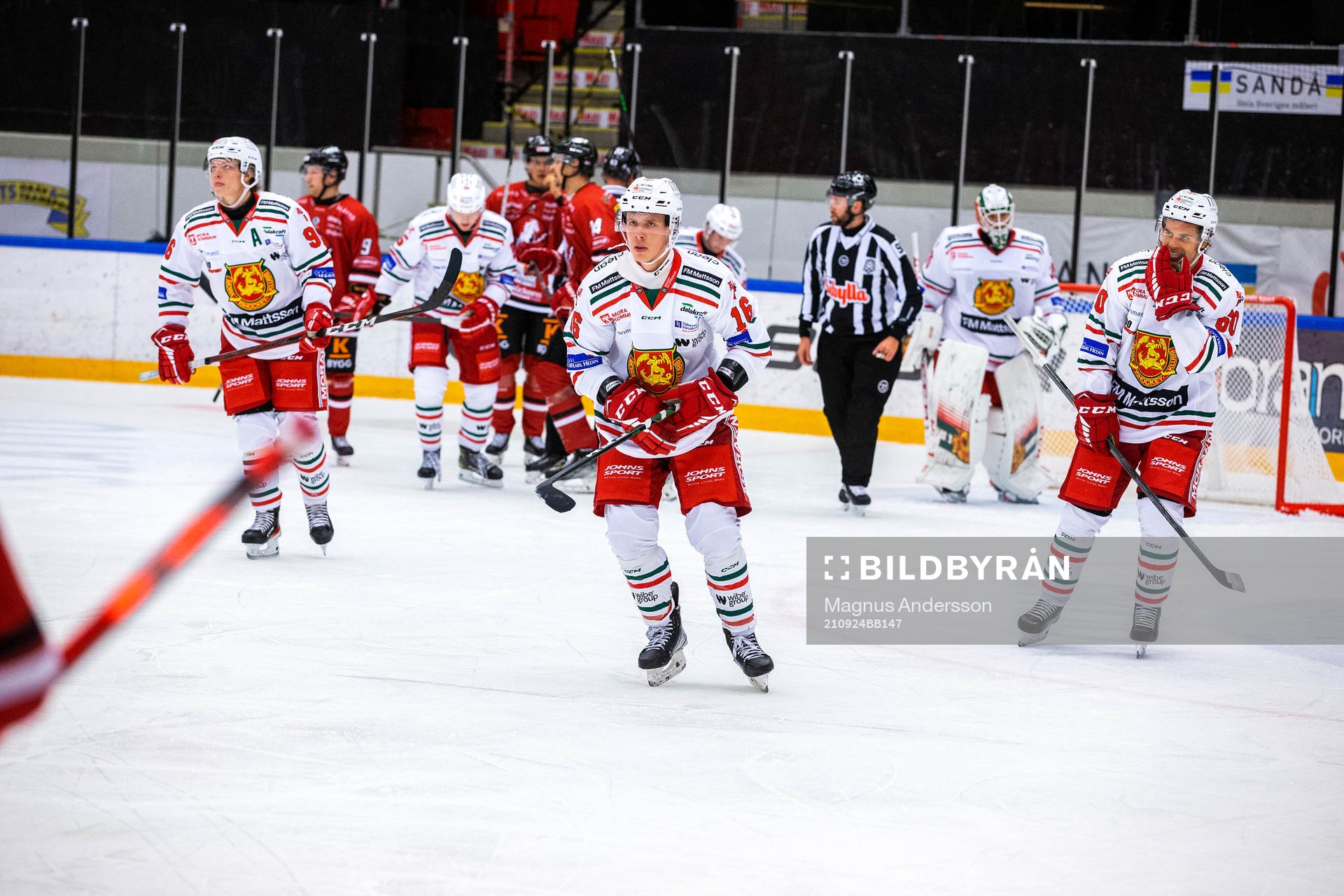 Moras Lucas Wernblom, Emil Oksanen och Kalle Miketinac