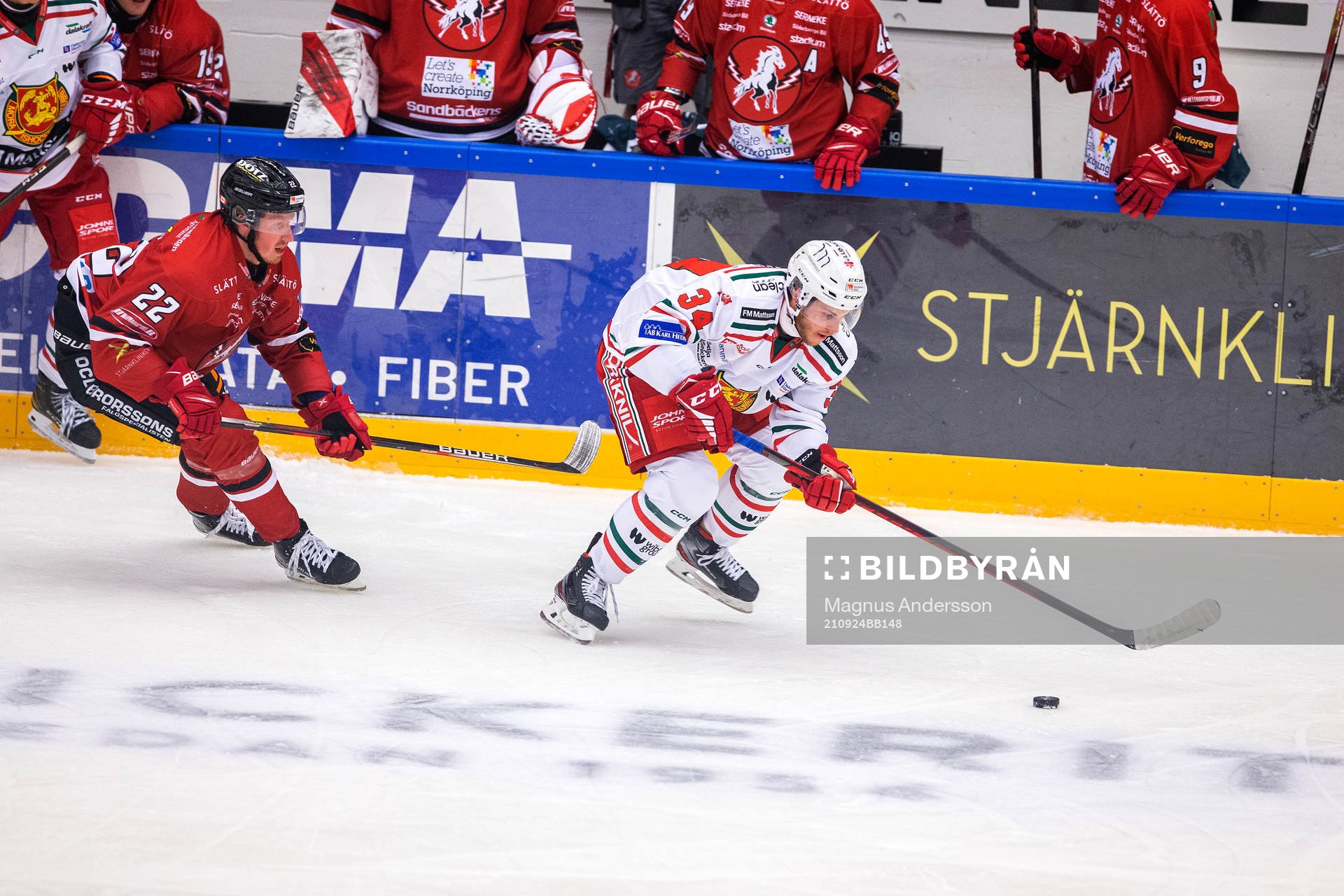 Moras Bobby MacIntyre och Vita Hästens Colby Sissons