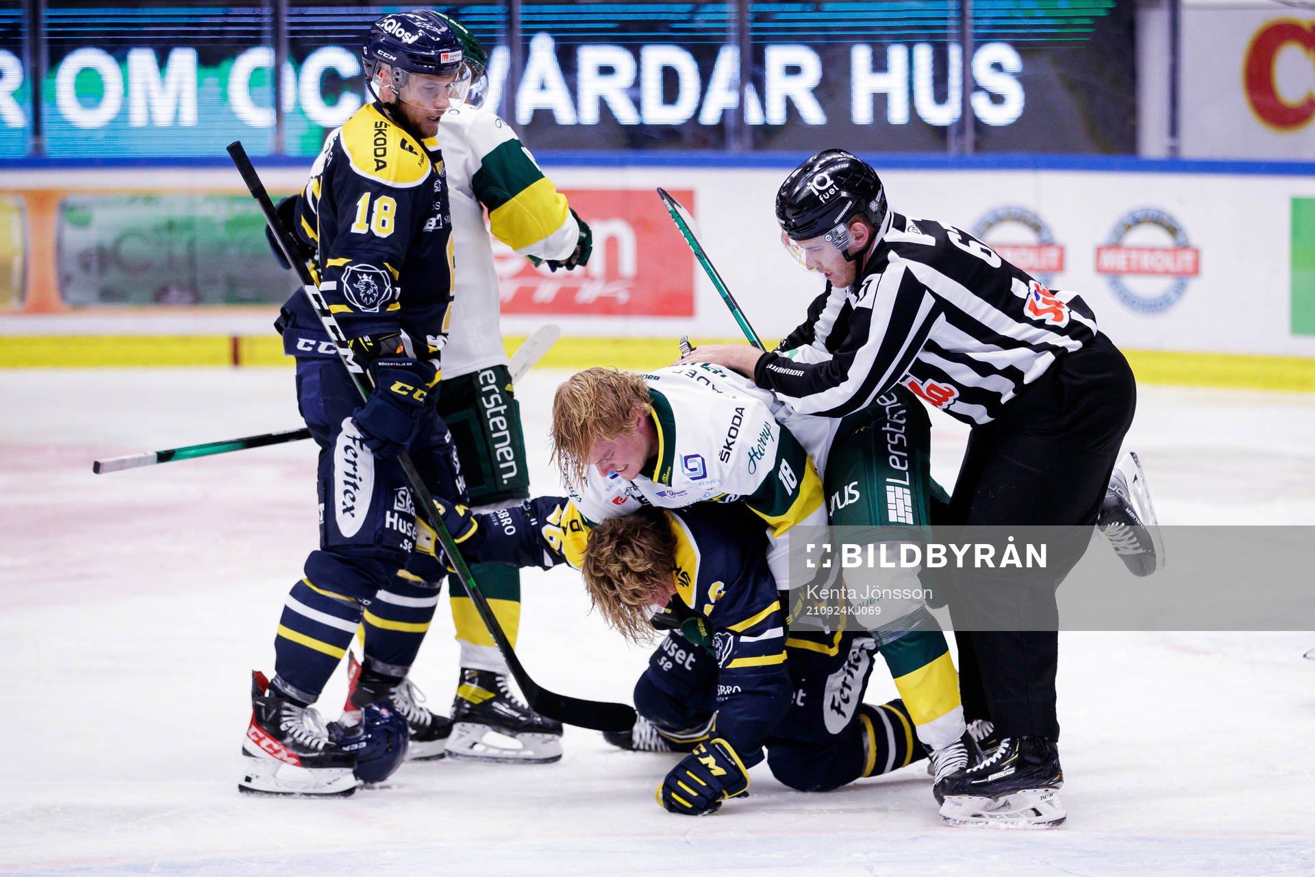 Södertäljes Anton Heikkinen i bråk med Björklövens