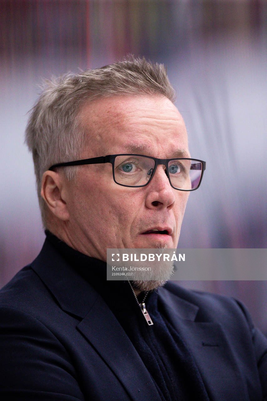 Björklövens tränare Hans Wallson