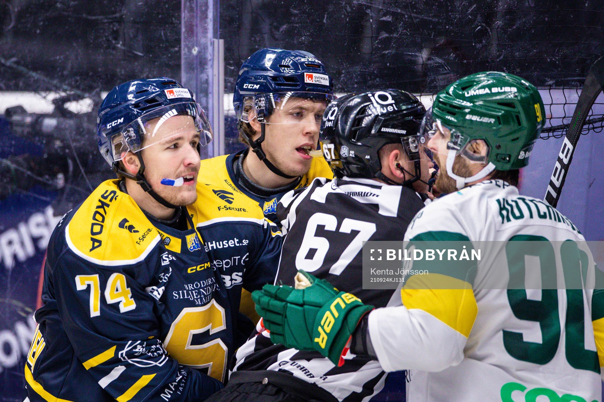 Södertäljes Rasmus Kahilainen och Björklövens Alex
