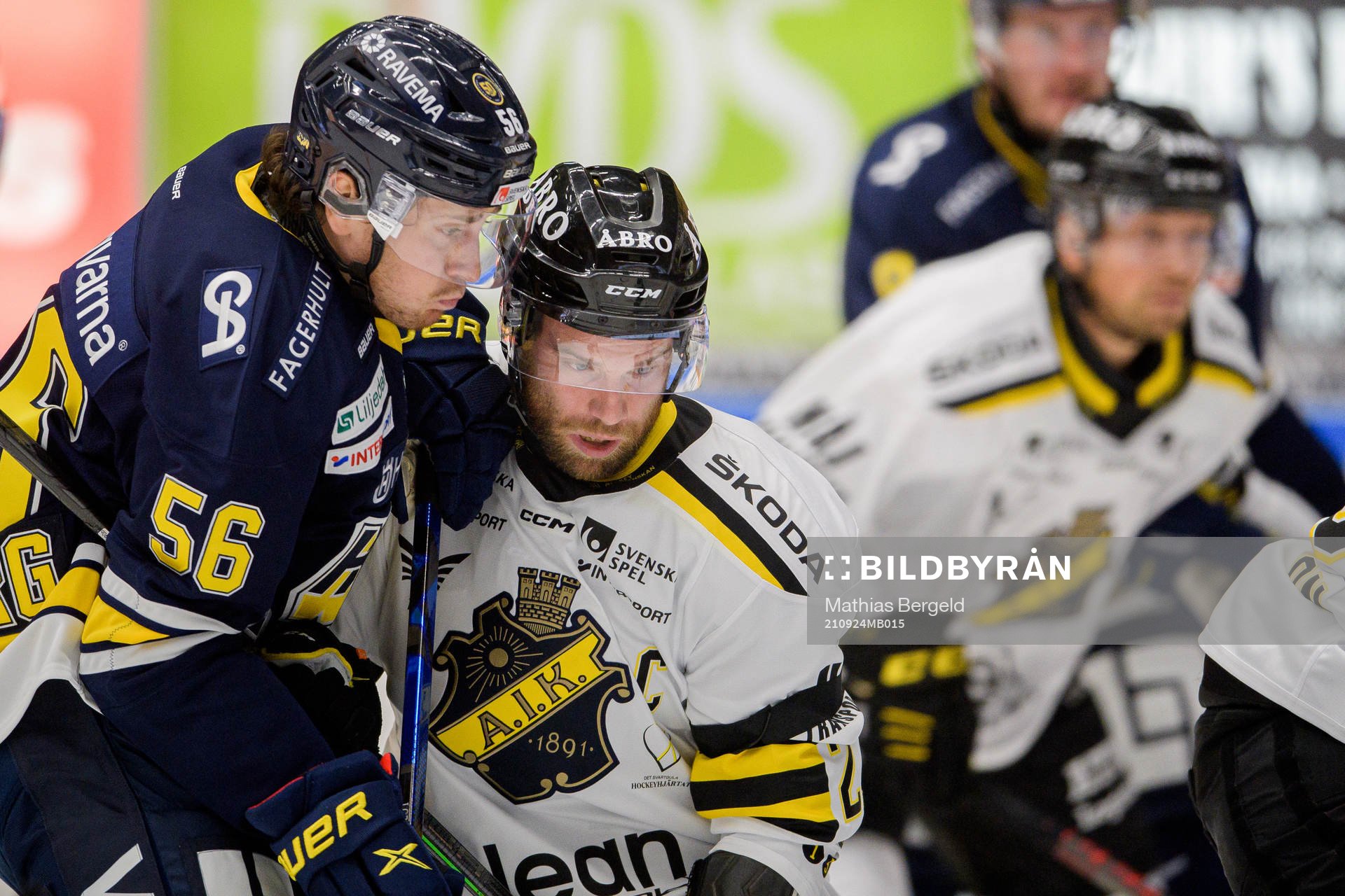 s Fredrik Forsberg och AIK:s Christian Sandberg