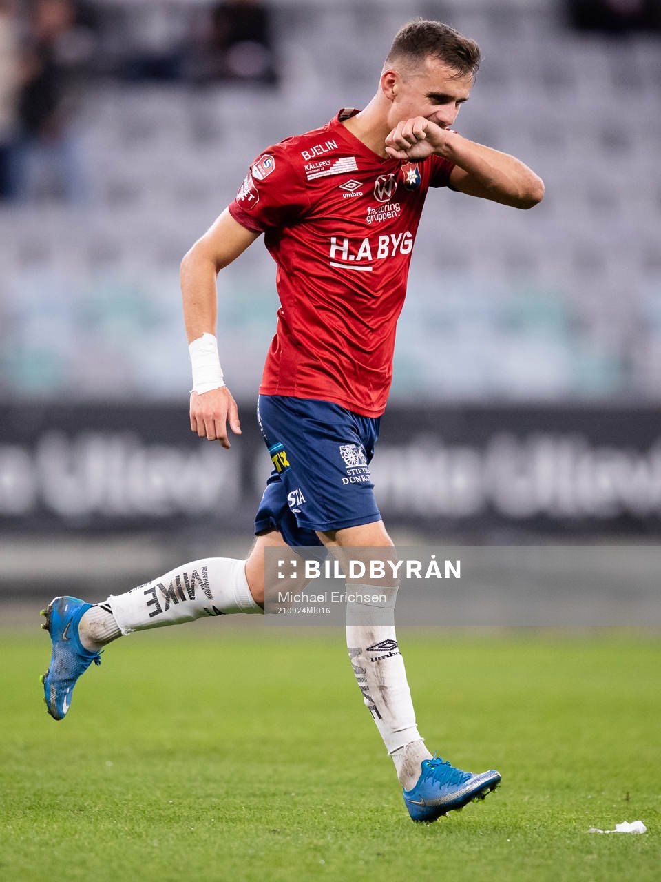 Örgrytes Ajdin Zeljkovic jublar