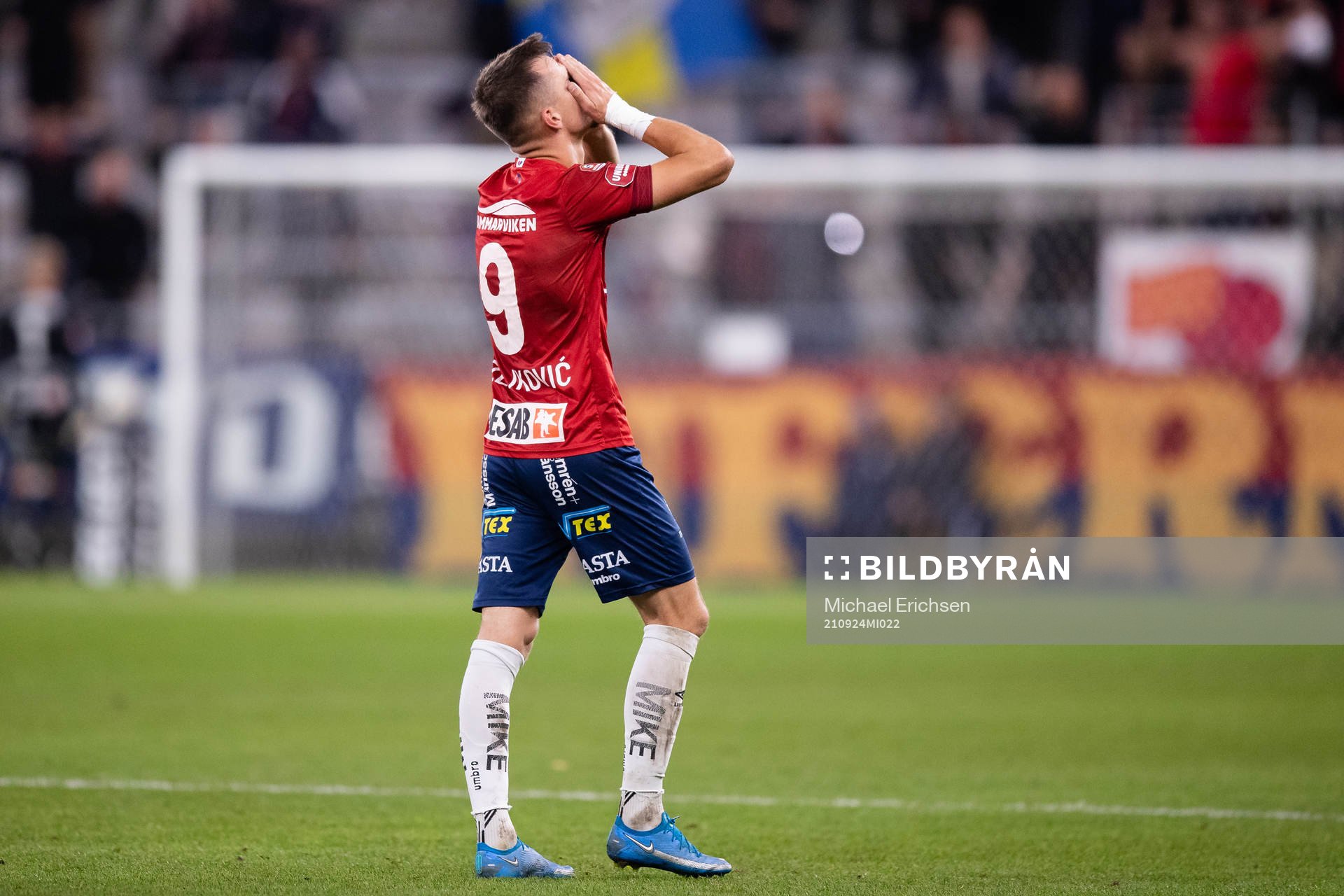 Örgrytes Ajdin Zeljkovic jublar