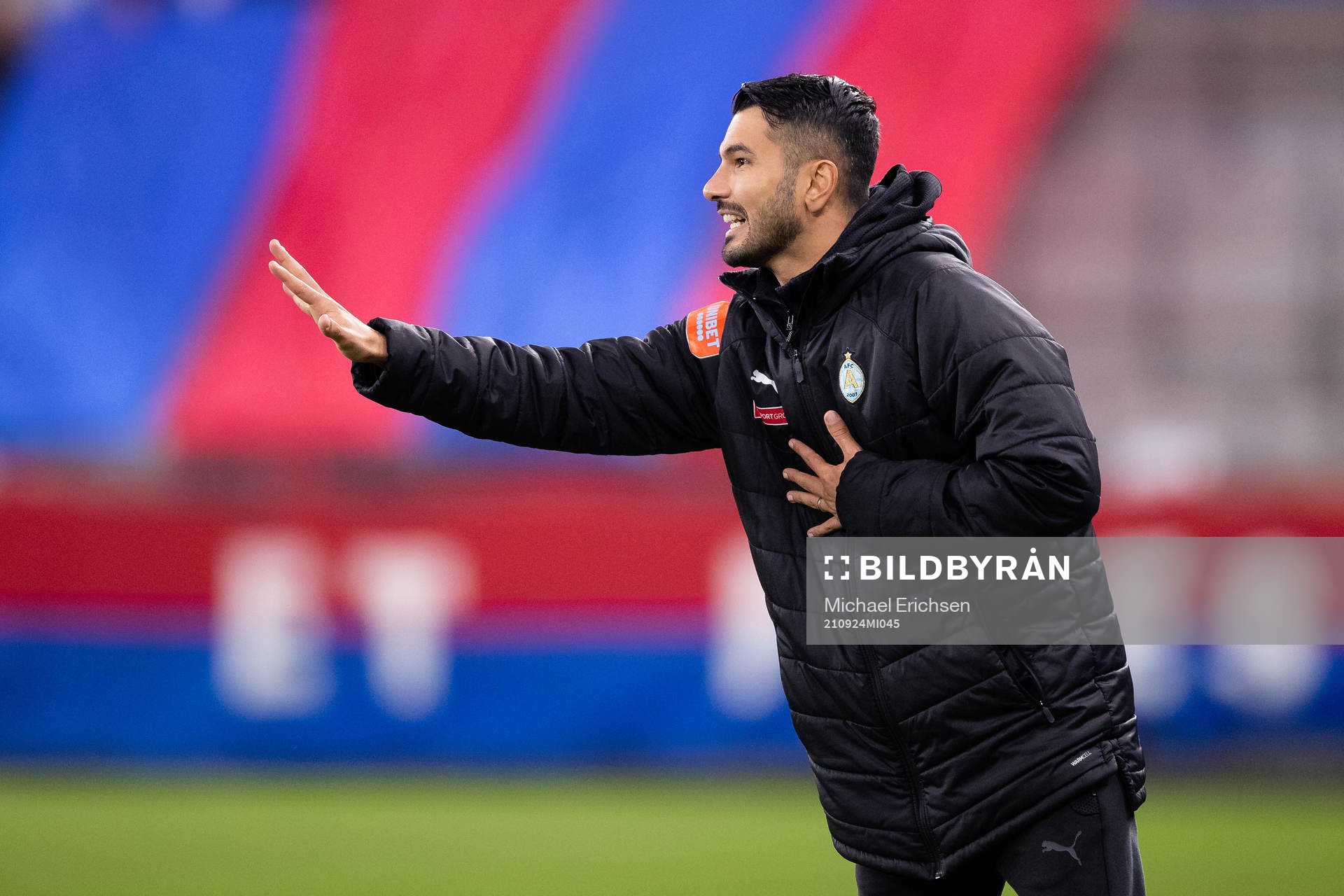 AFC Eskilstunas tränare Jawad Al Jebouri