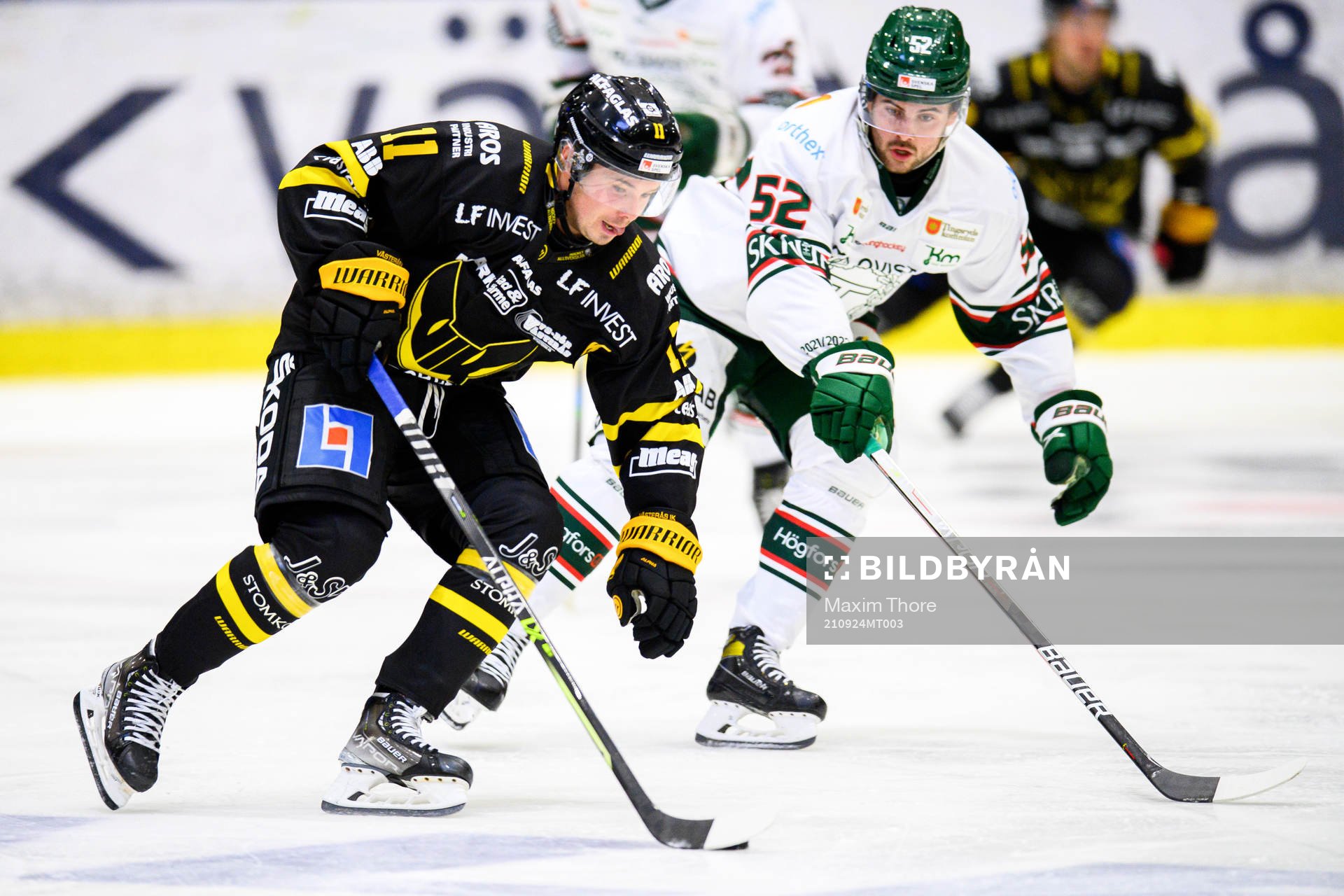 Västerås Anton Svensson och Tingsryds Ludvig Elvenes