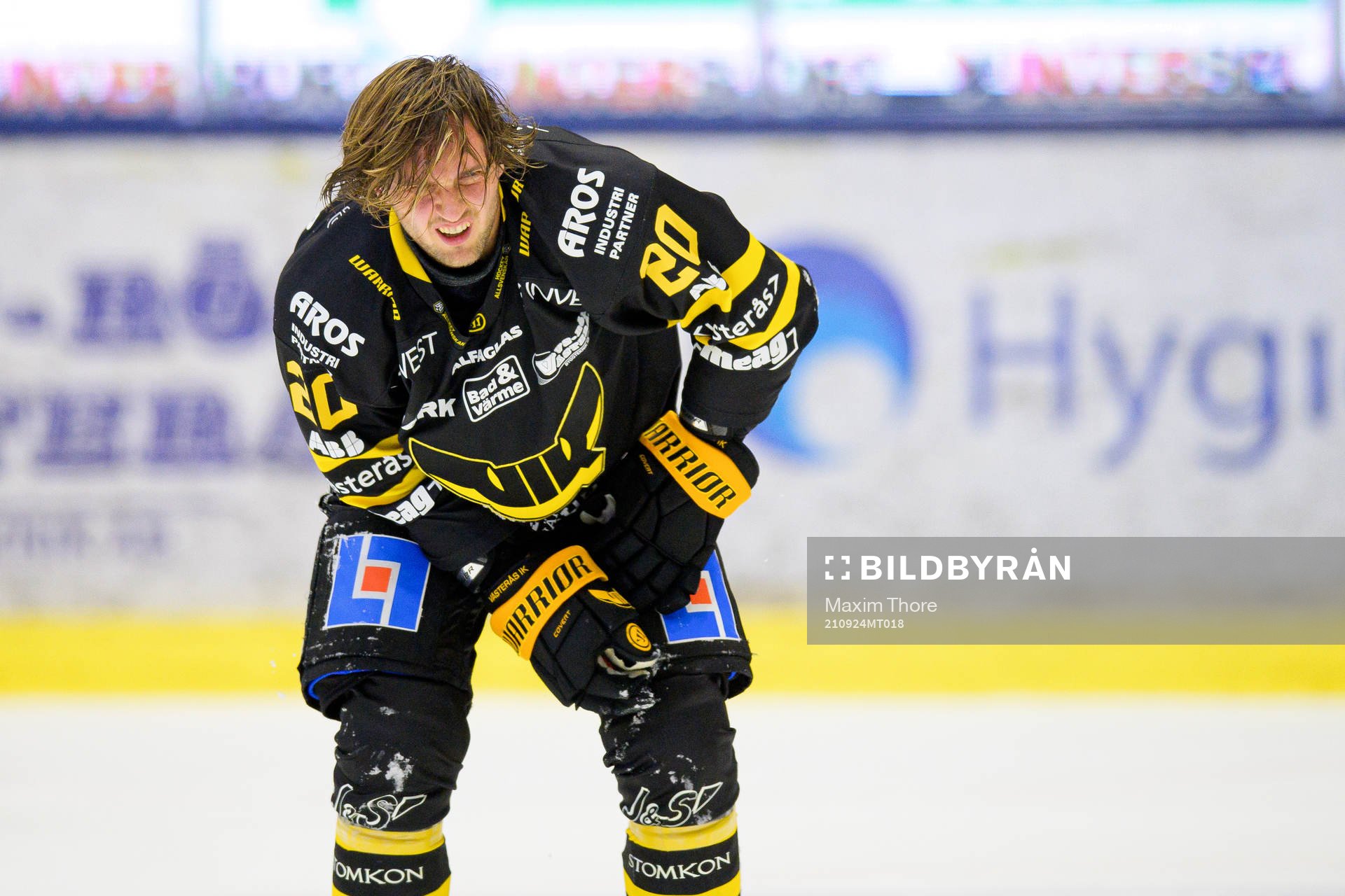 Västerås Mathias From lämnar isen