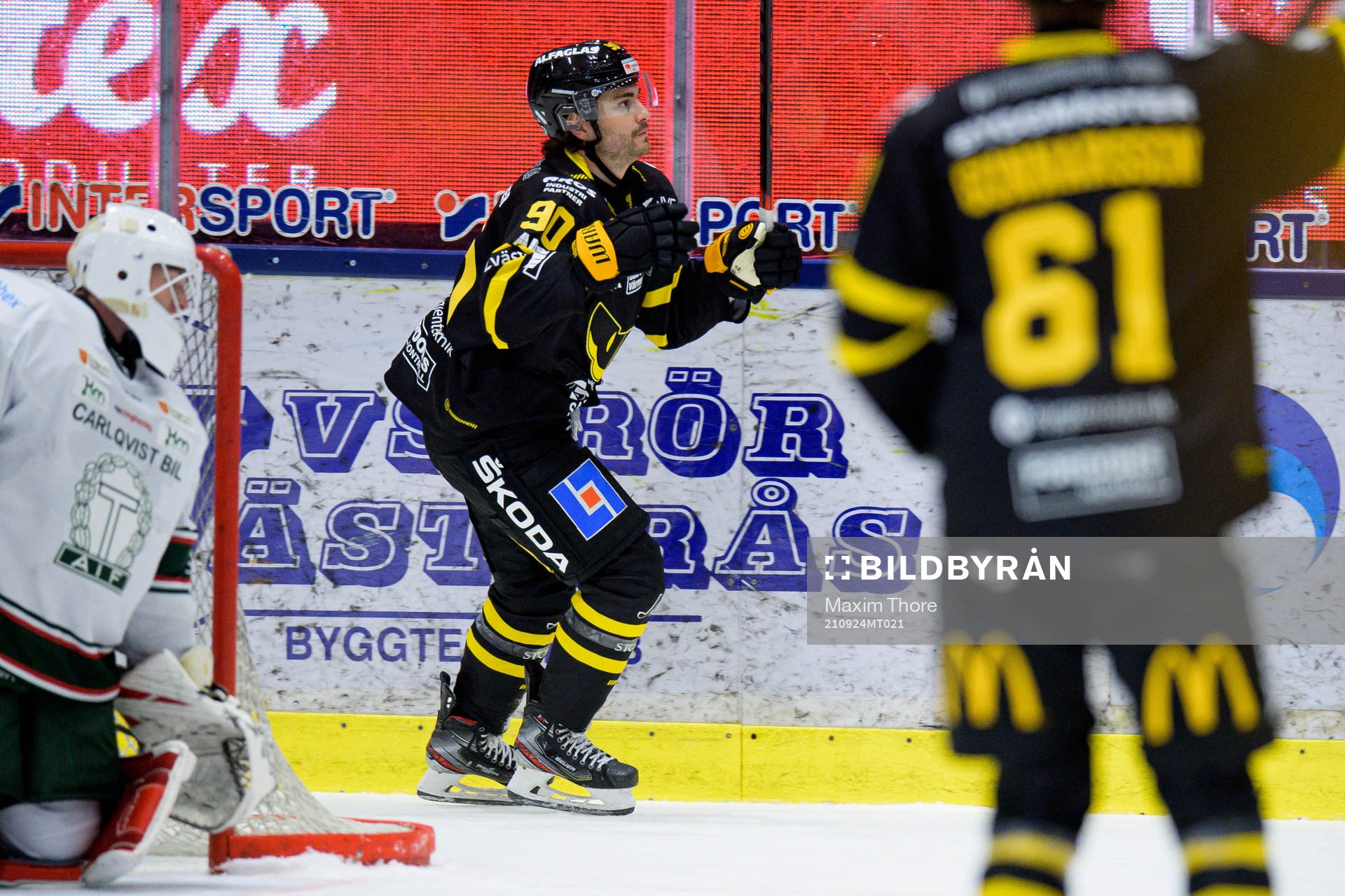 Västerås Alexandre Lavoie jublar