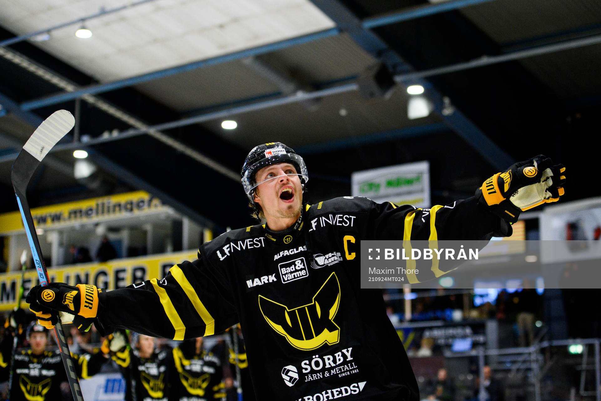 Västerås Jimmie Jansson jublar