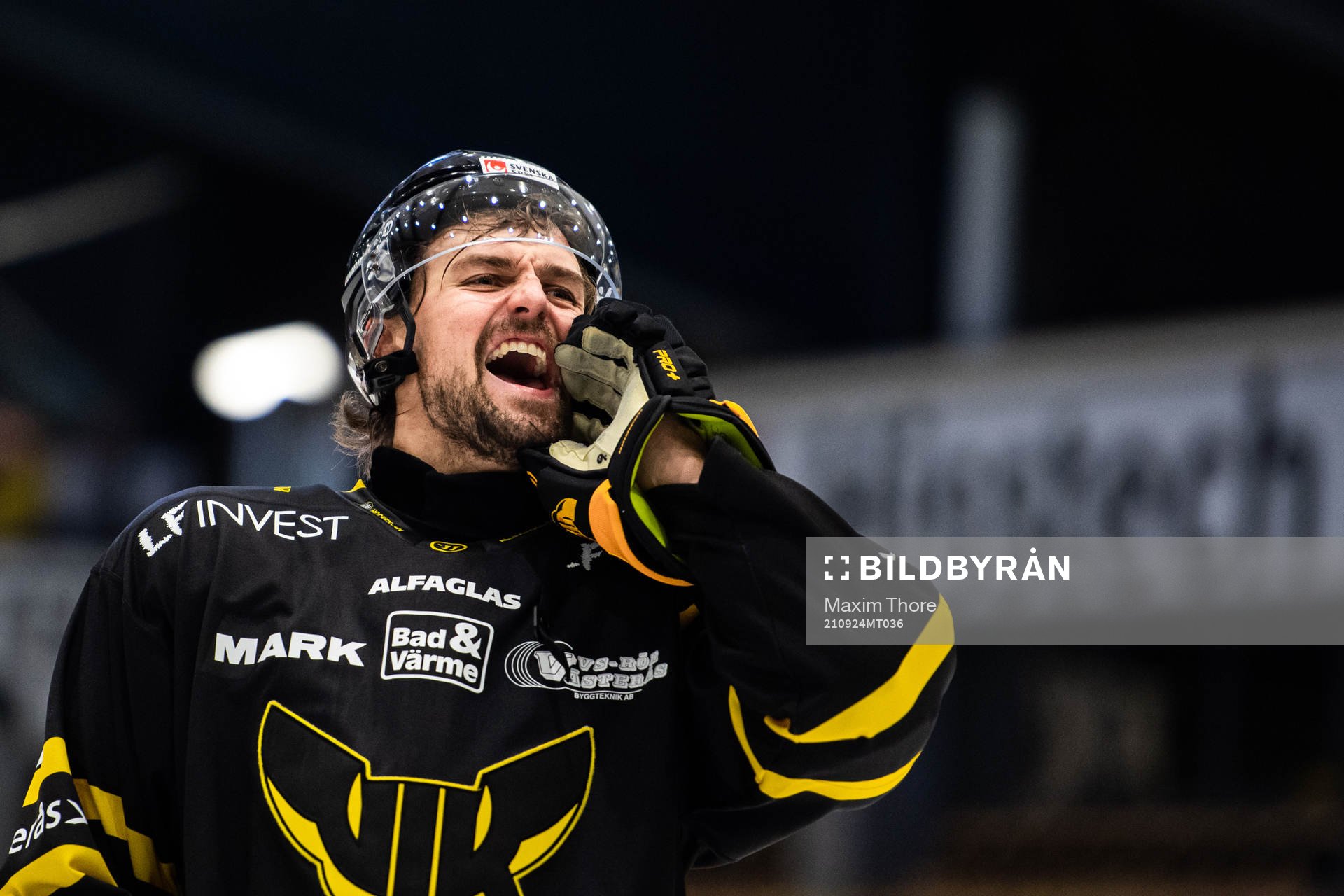 Västerås Mikael Frycklund jublar