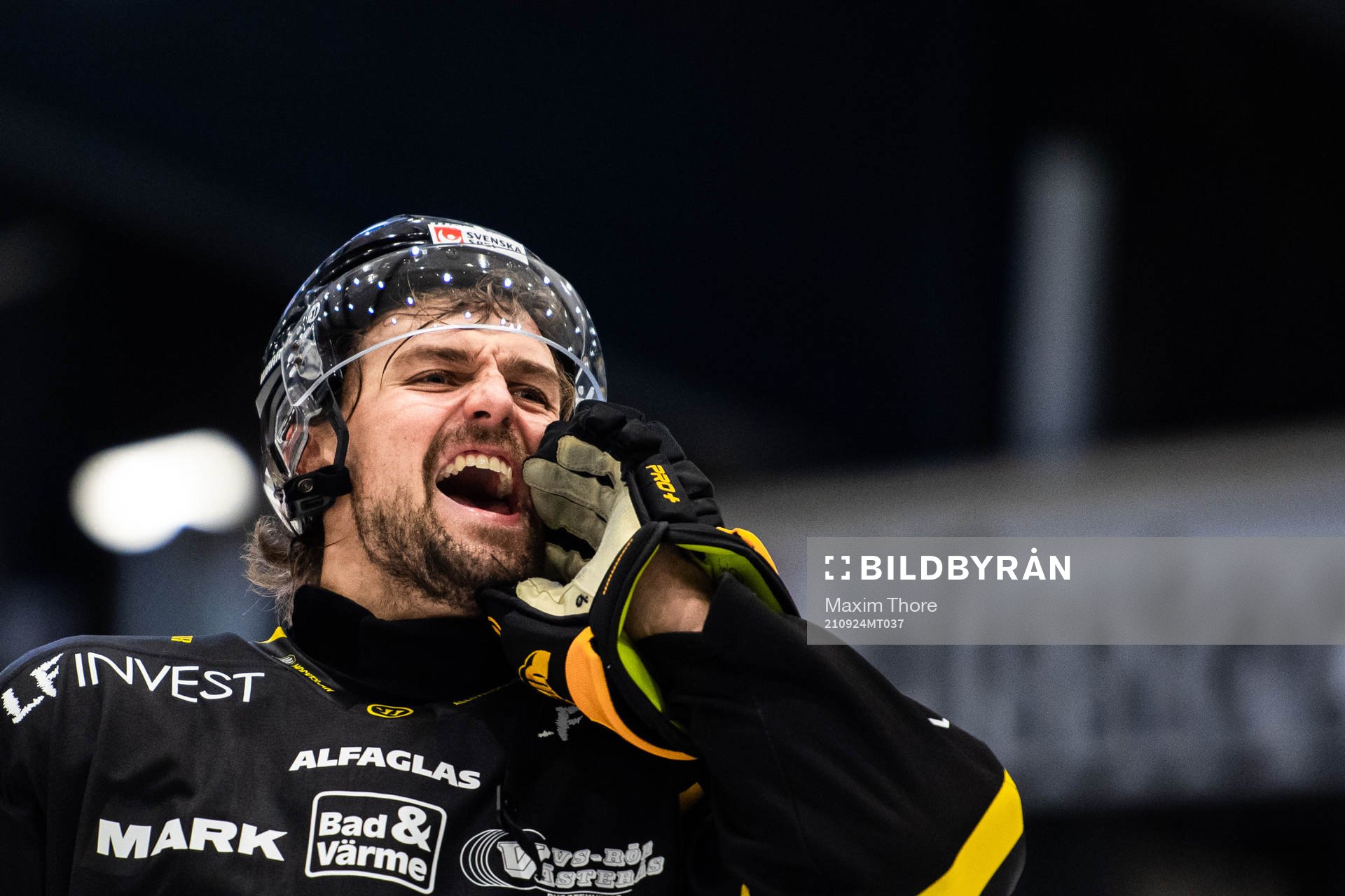 Västerås Mikael Frycklund jublar