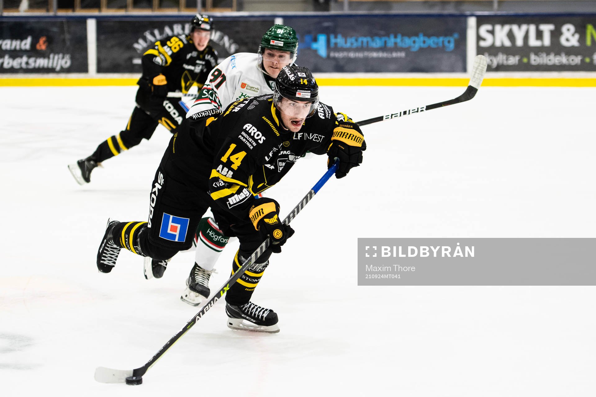 Tingsryds Allan Mc Shane och Västerås Jesper Johansson