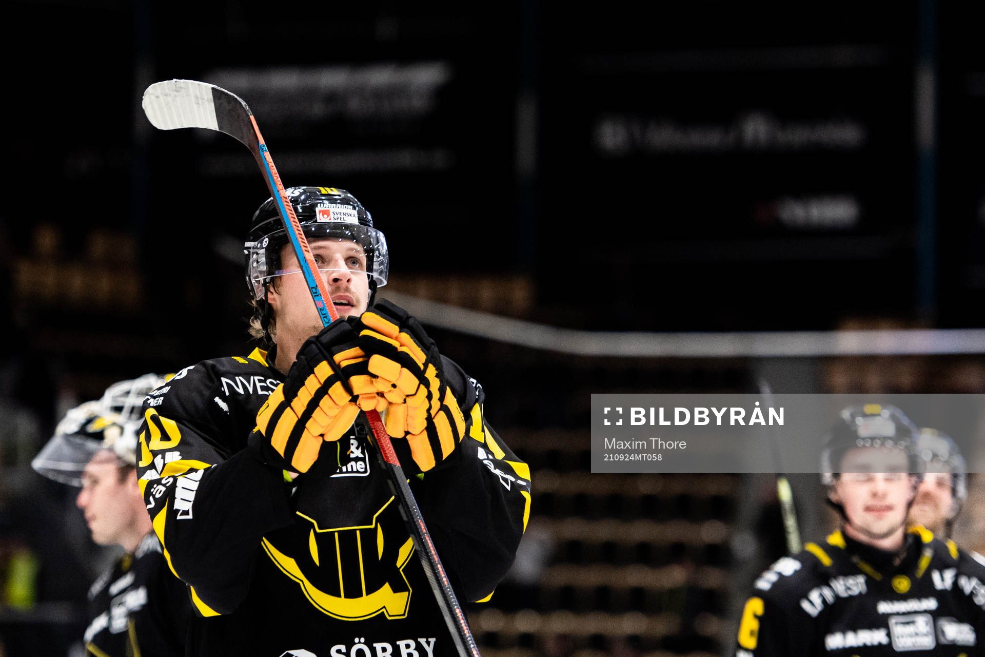 Västerås Jimmie Jansson jublar