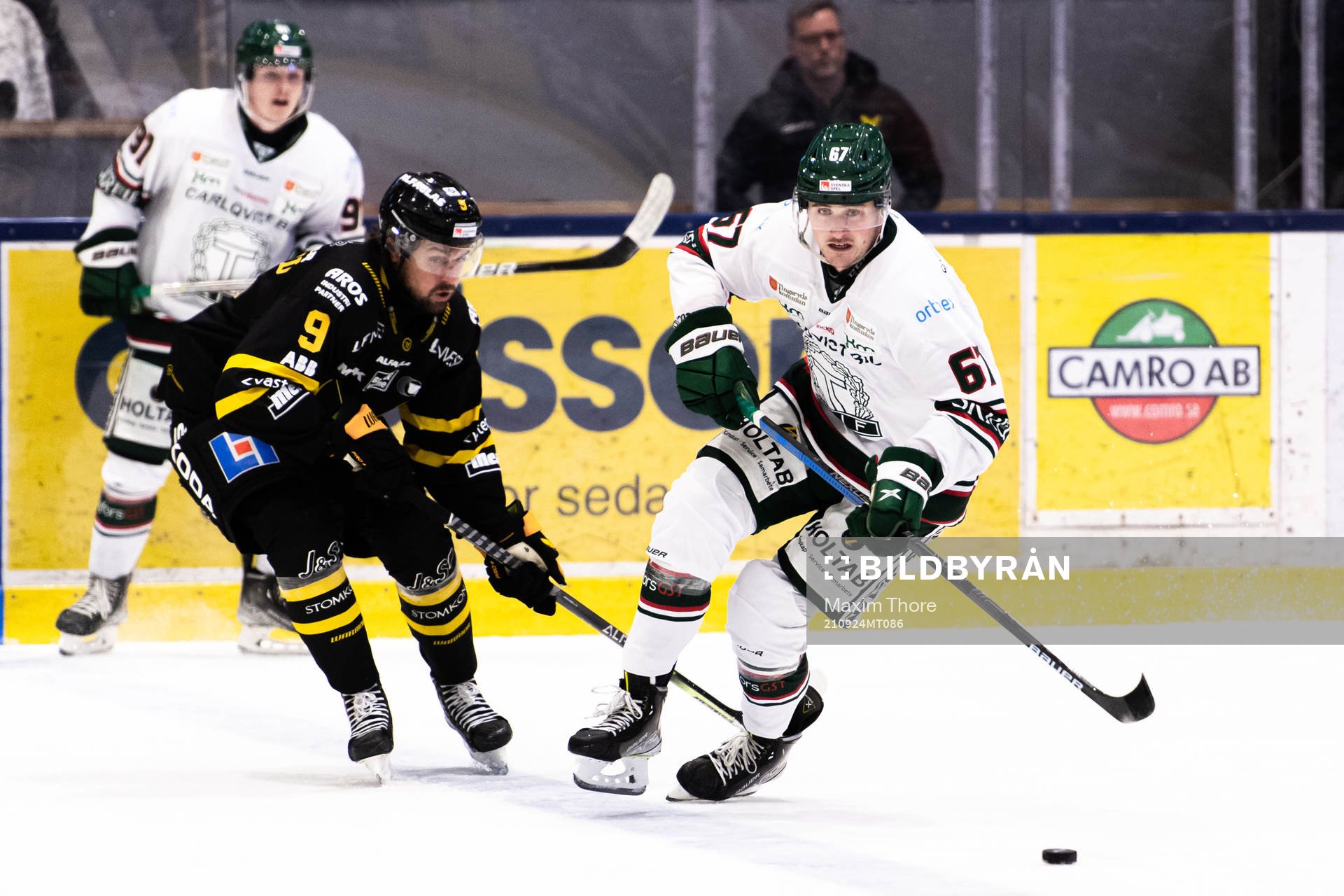 Västerås Mikael Frycklund och Tingsryds Sebastian Kaijser