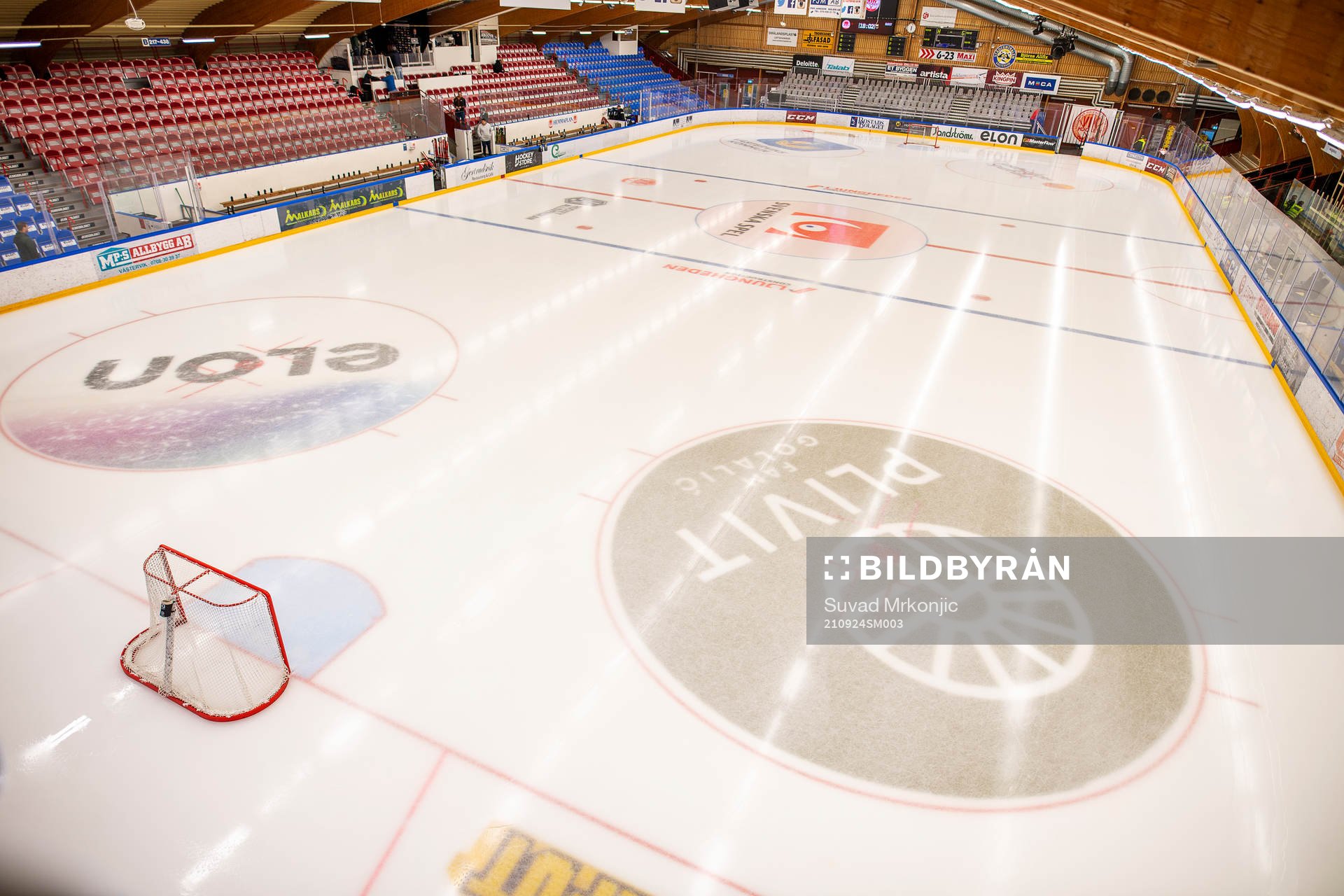 Interiör av Plivit Arena