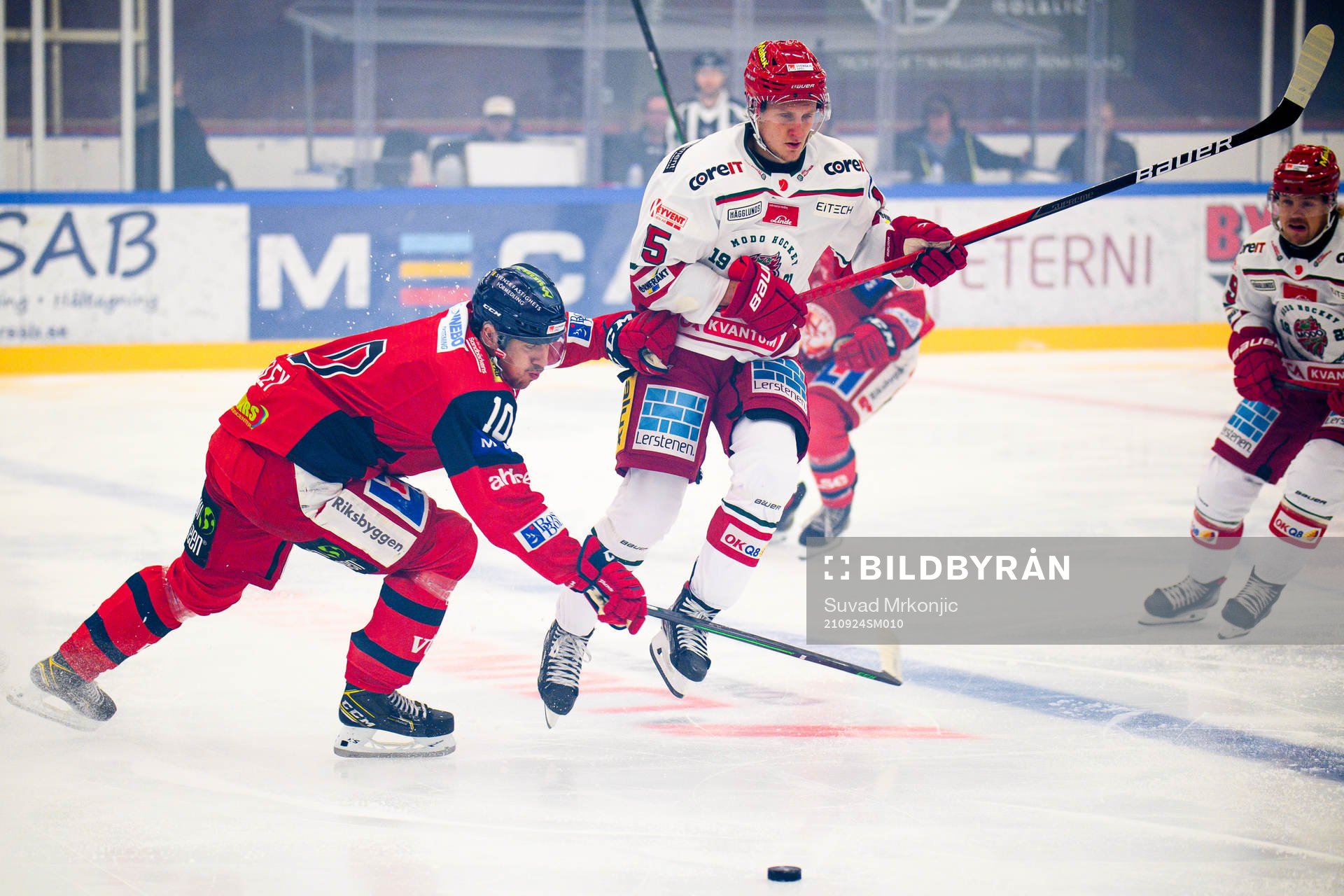 Modos Filip Sveningsson och Västerviks Mattias Wigley