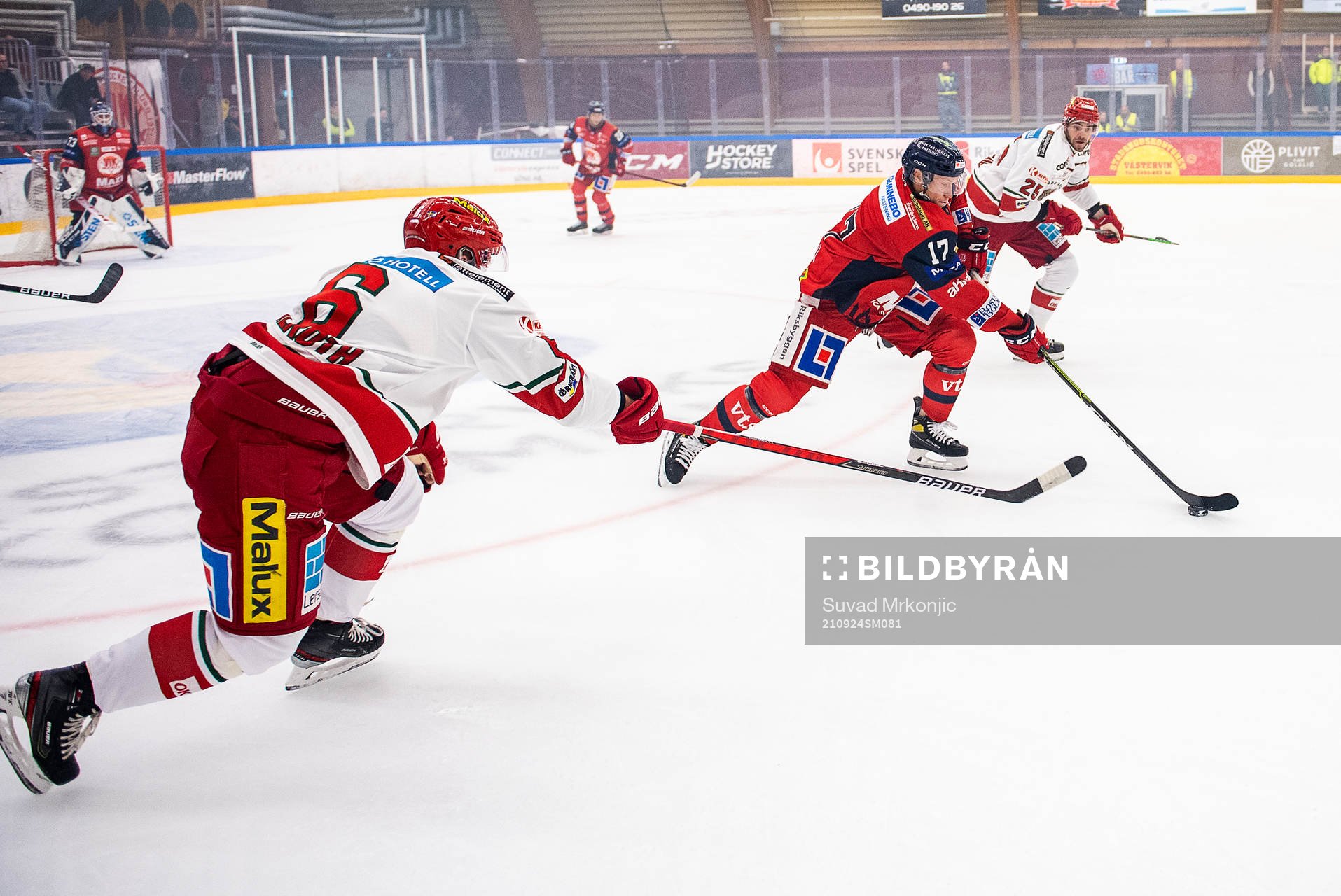 Modos Jesper Dahlroth och Västerviks Myles Powell