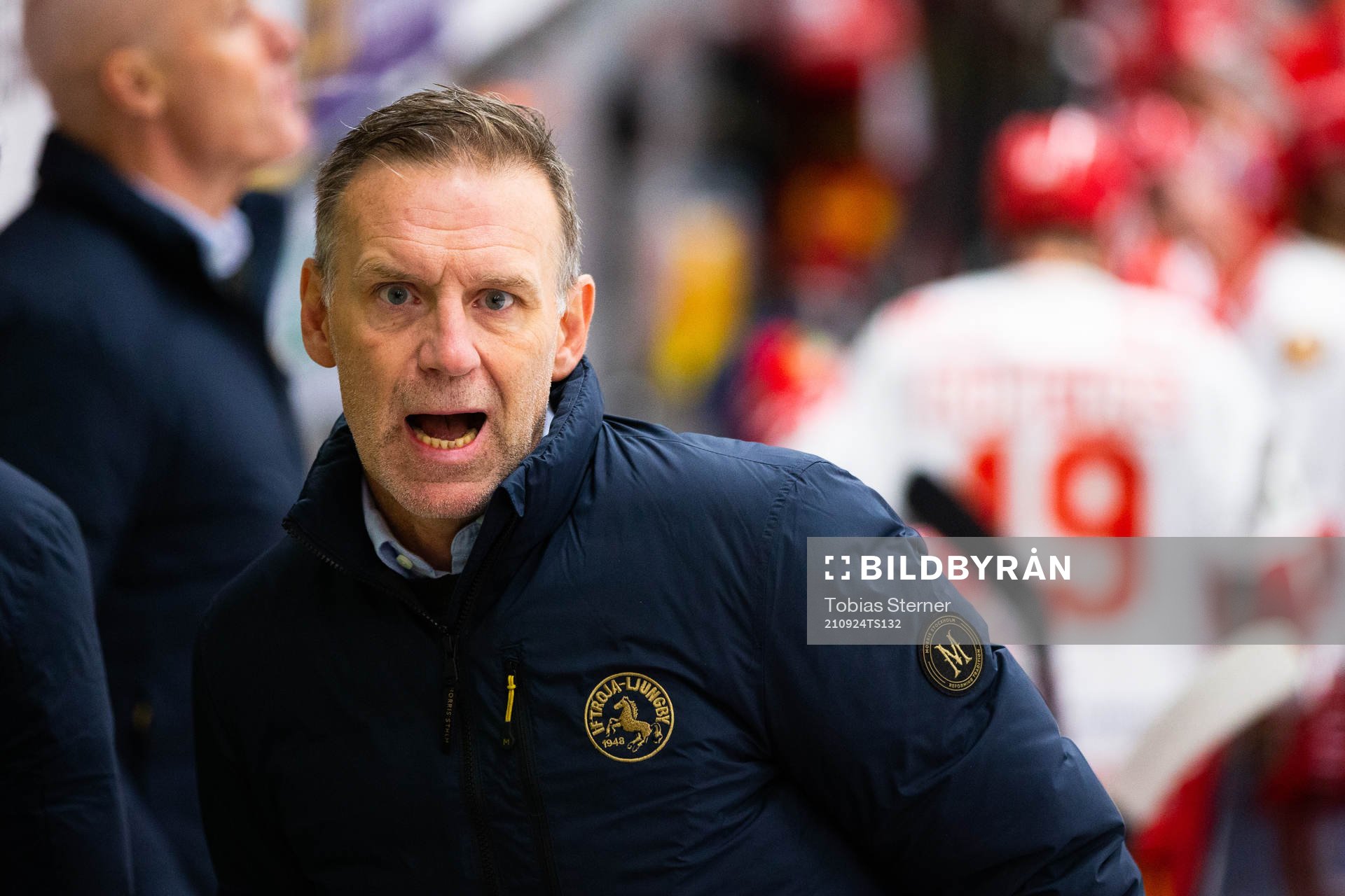 Troja-Ljungbys assisterande tränare Johan Benker