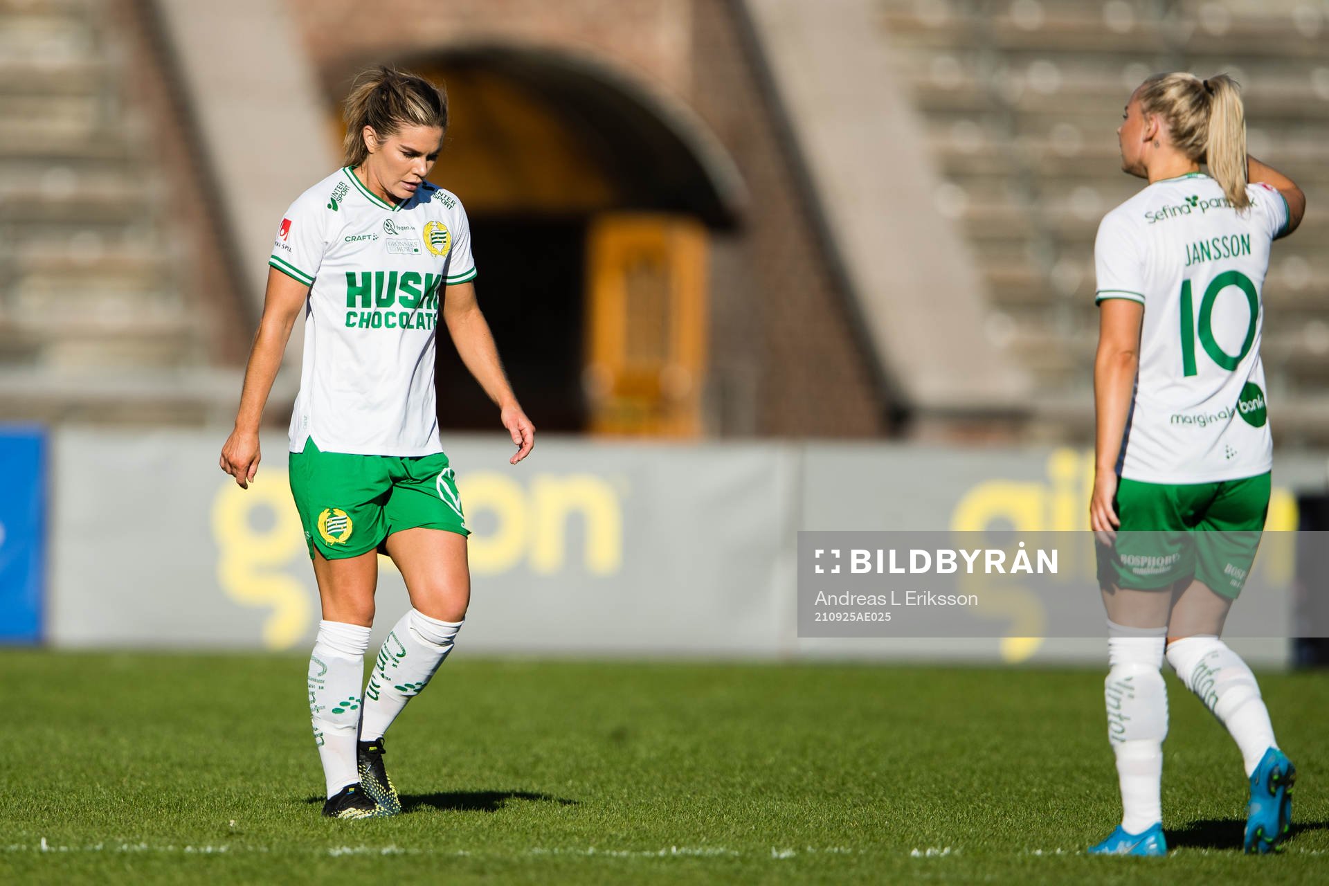 Hammarbys Hanna Folkesson deppar