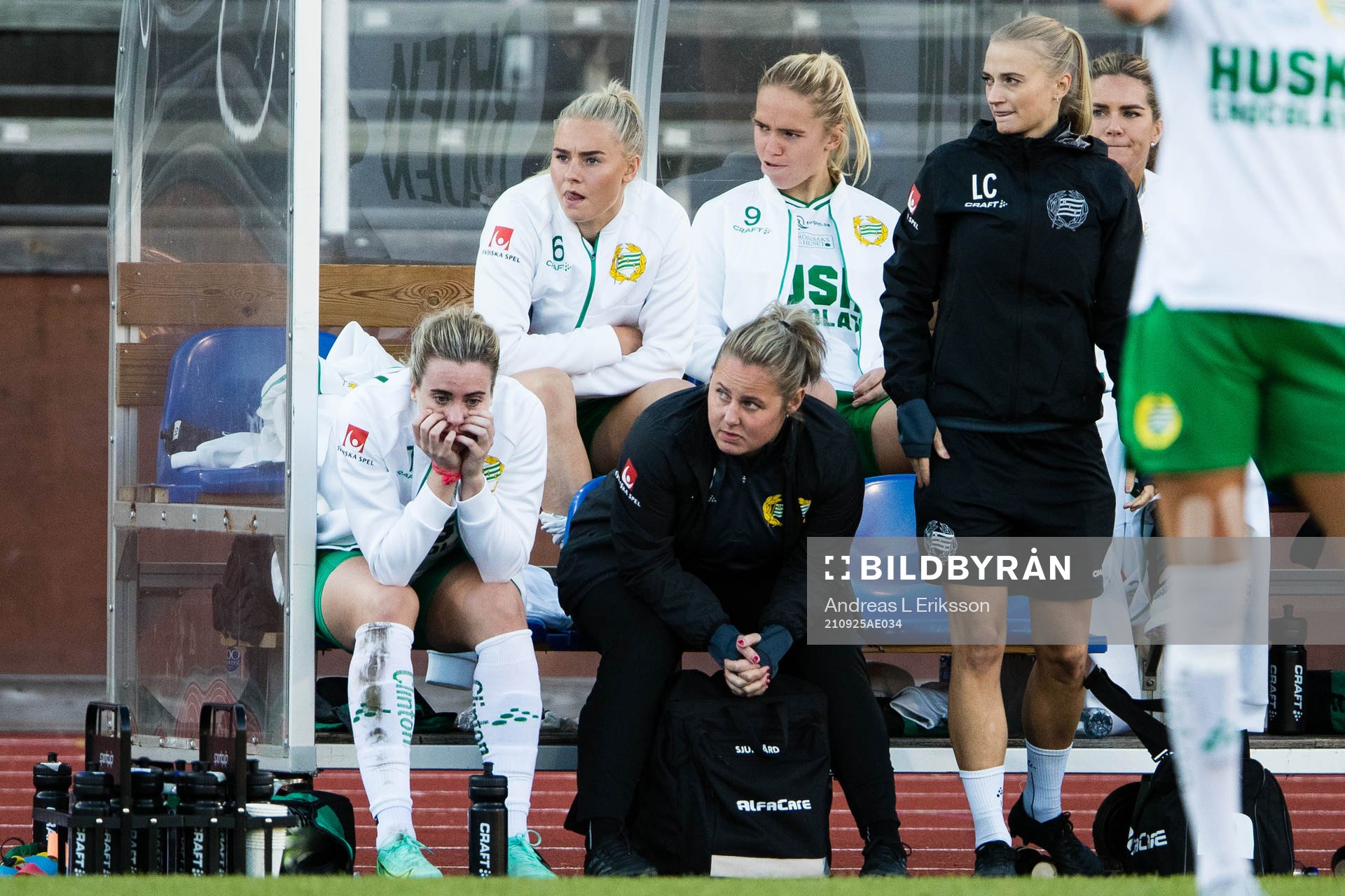 Hammarbys spelare deppar