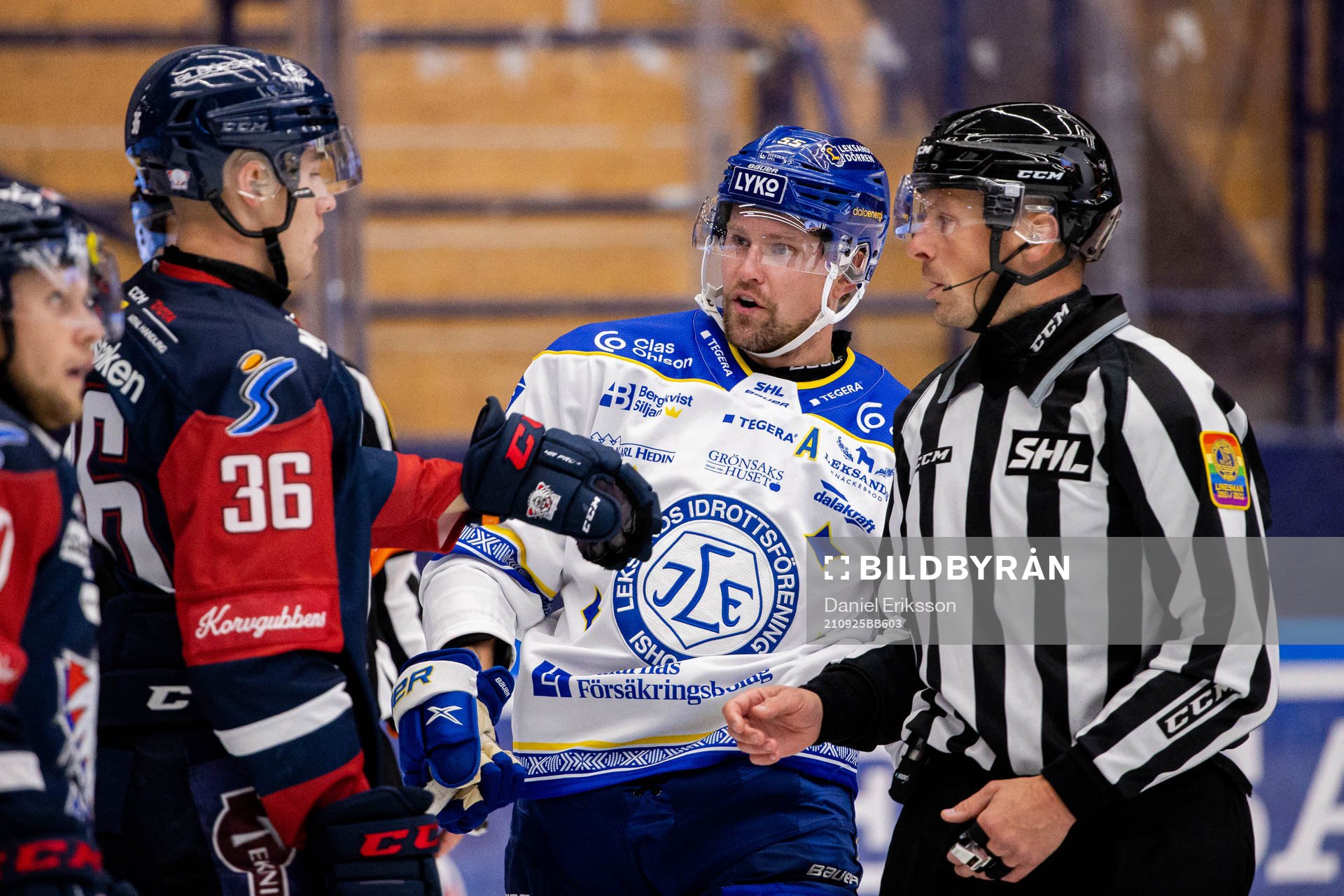 Linköpings Linus Cronholm och Leksands Jonas Ahnelöv