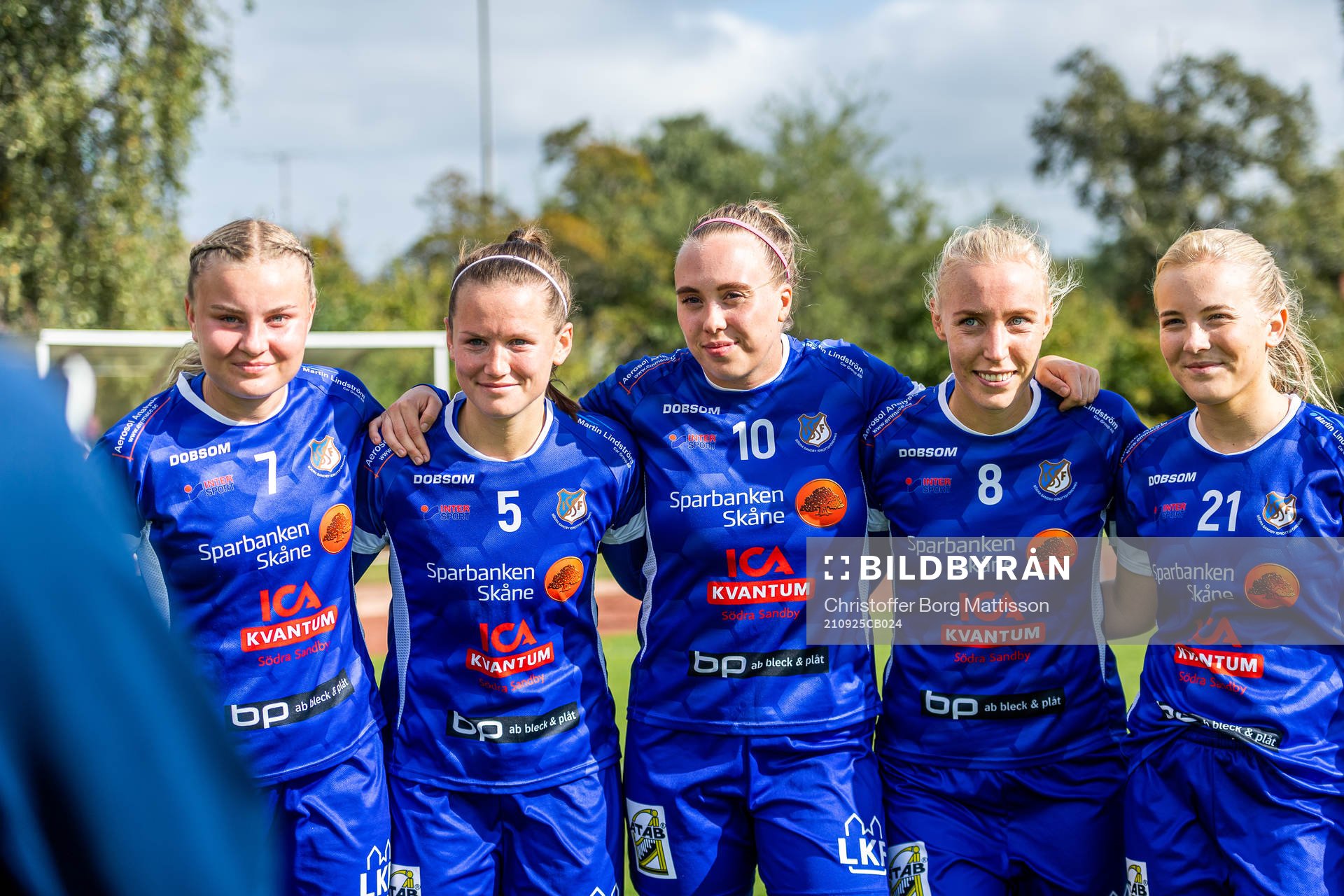 Södra Sandbys Sally Ebba Gertrud Fischer, Sanna Jeppsson,
