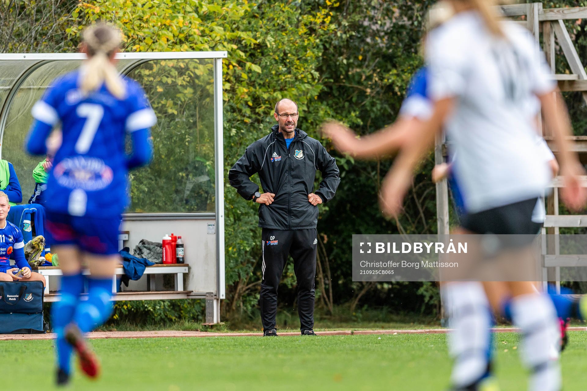 Södra Sandbys tränare Otto Persson