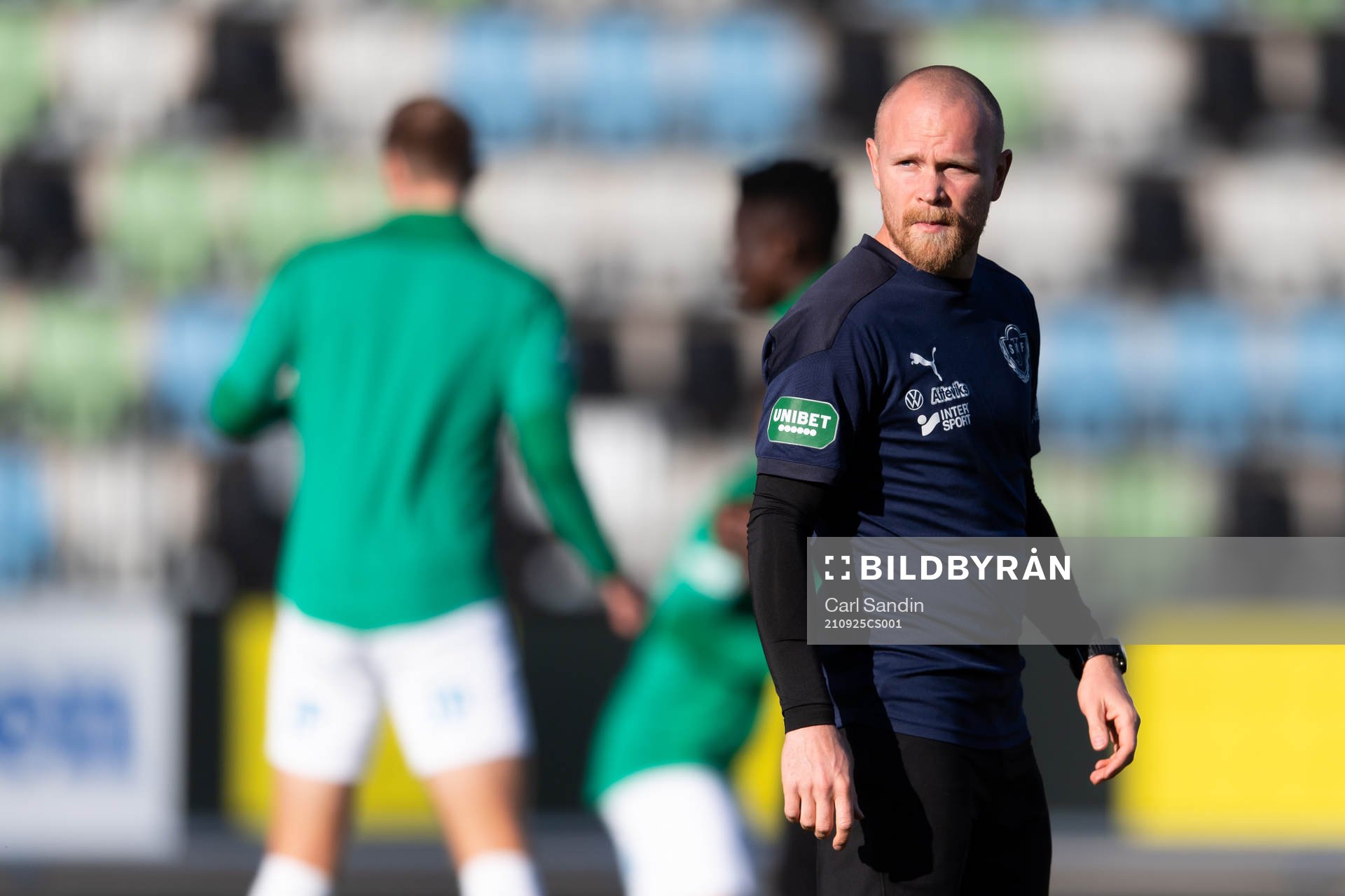 Jönköpings tränare Patric Jildefalk innan