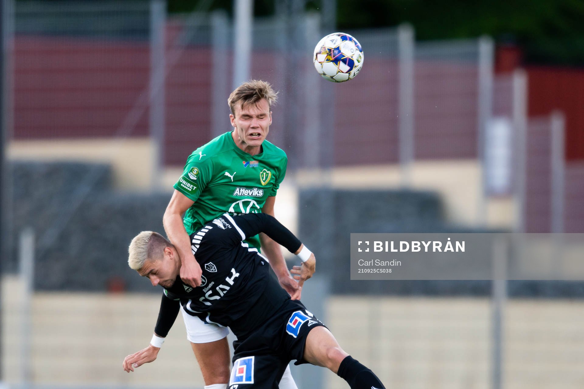 Jönköpings Marcus Degerlund och Brages André Reinholdsson