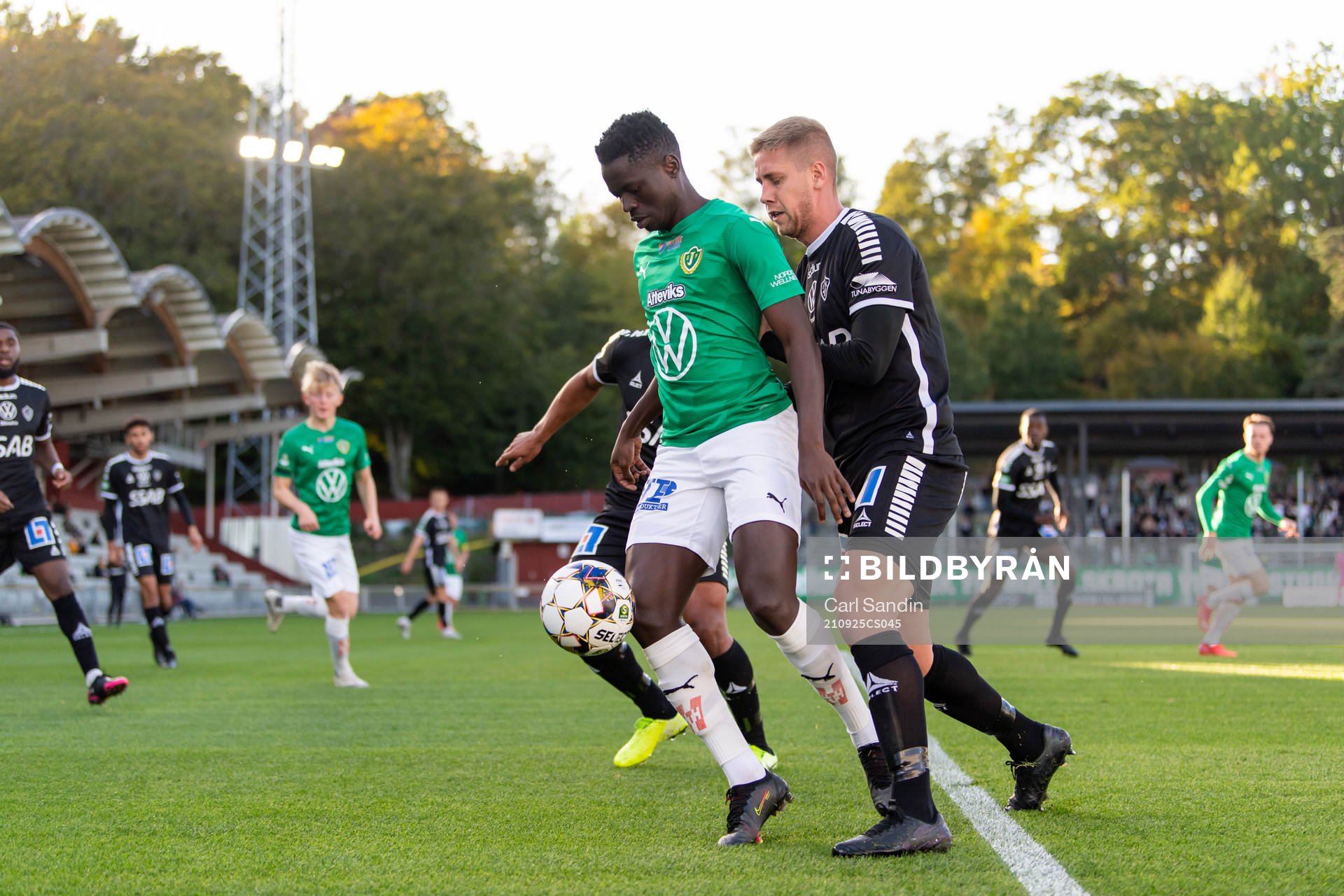 Jönköpings Eric Johana Omondi och Brages Mattias