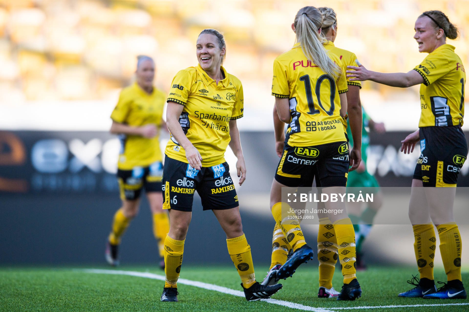 Elfsborgs Linda Westberg Carlsson jublar