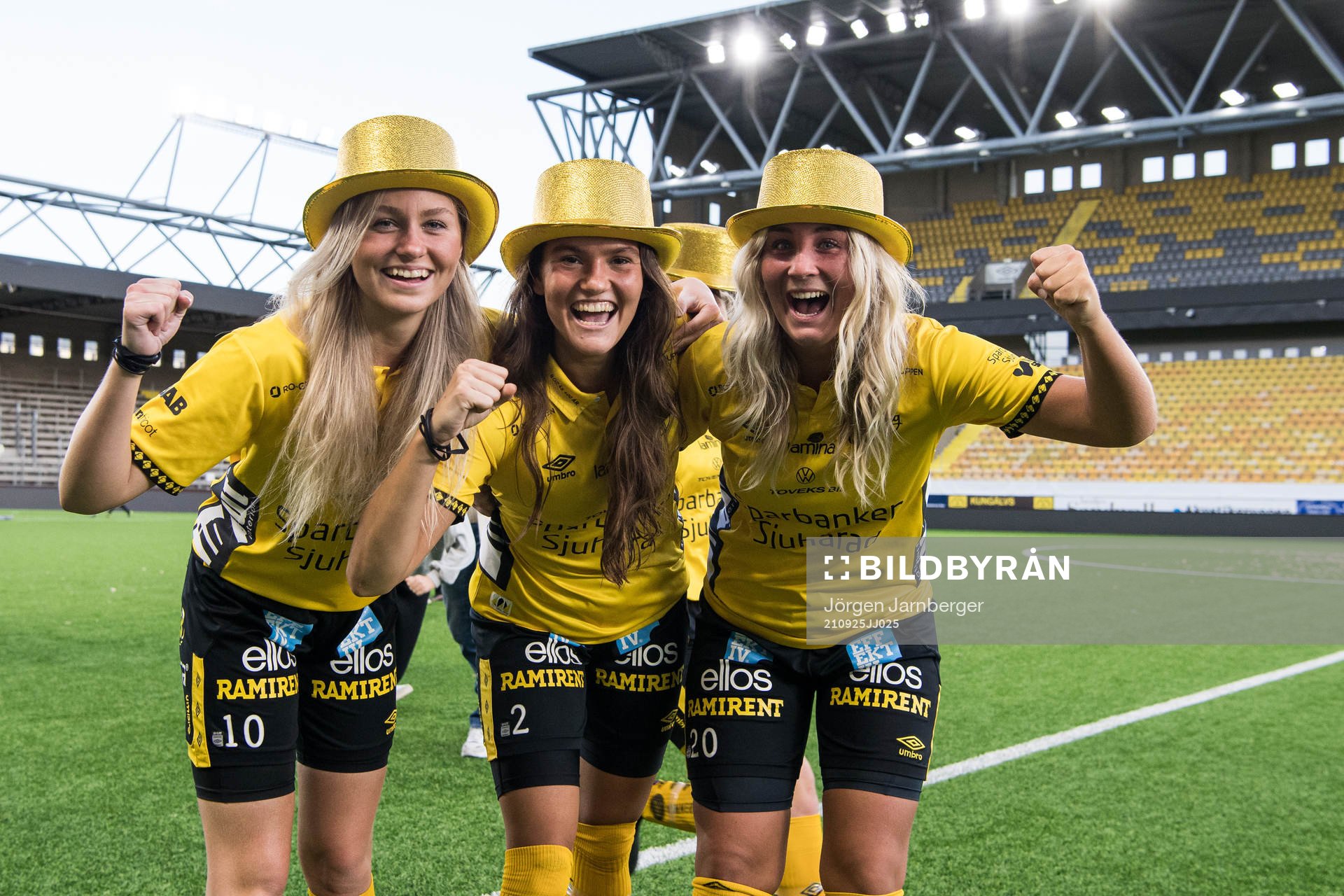 Elfsborgs Matilda Ståhlbom Karlsson, Wilda Johansson och