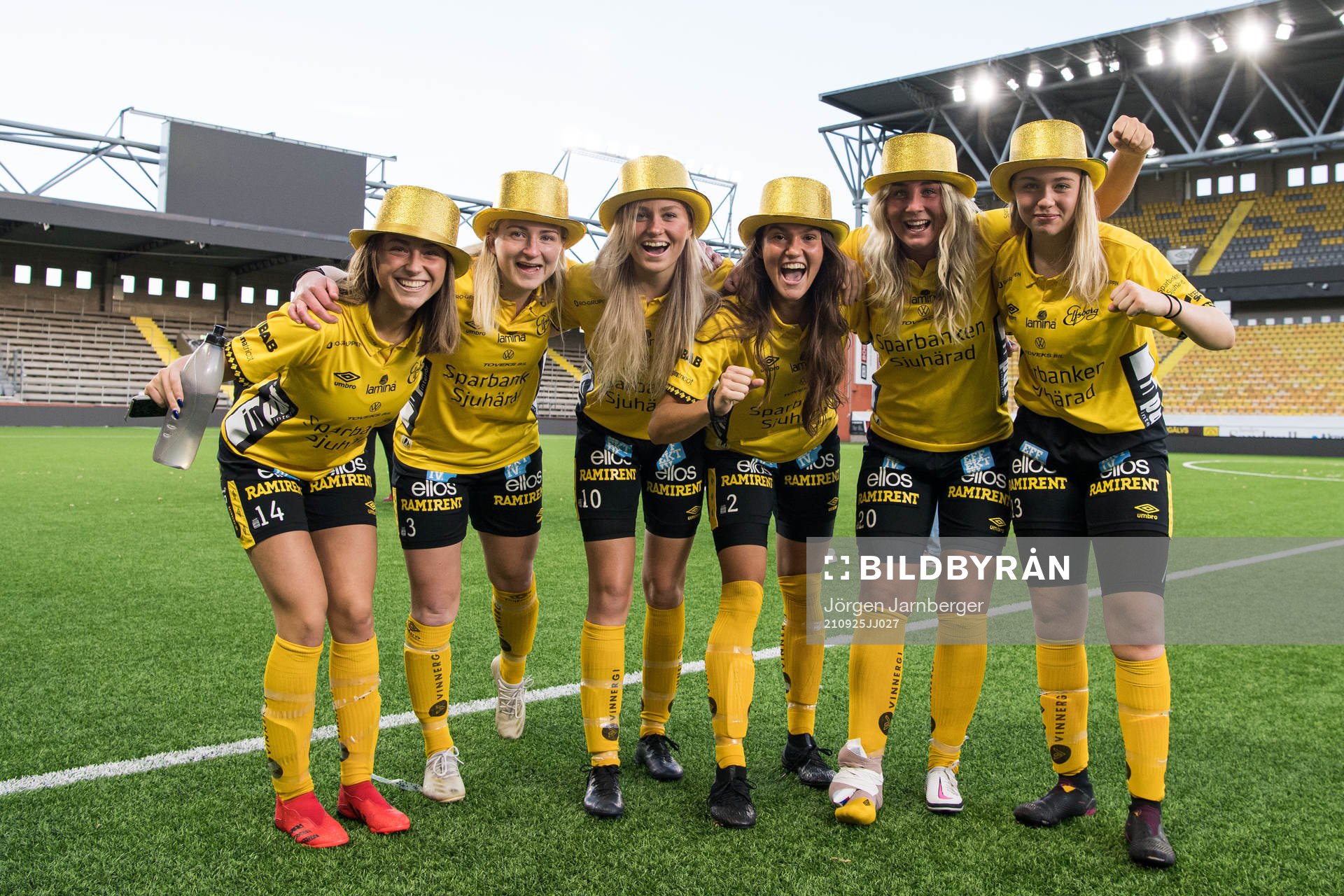 Elfsborgs Donika Shala, Fanny Johansson, Matilda Ståhlbom