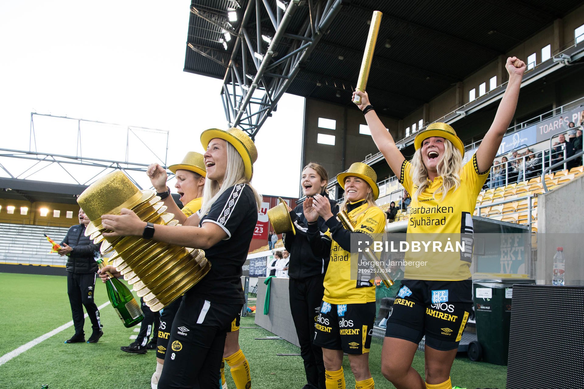 Elfsborgs Linda Westberg Carlsson, Cornelia Andersson, Ida