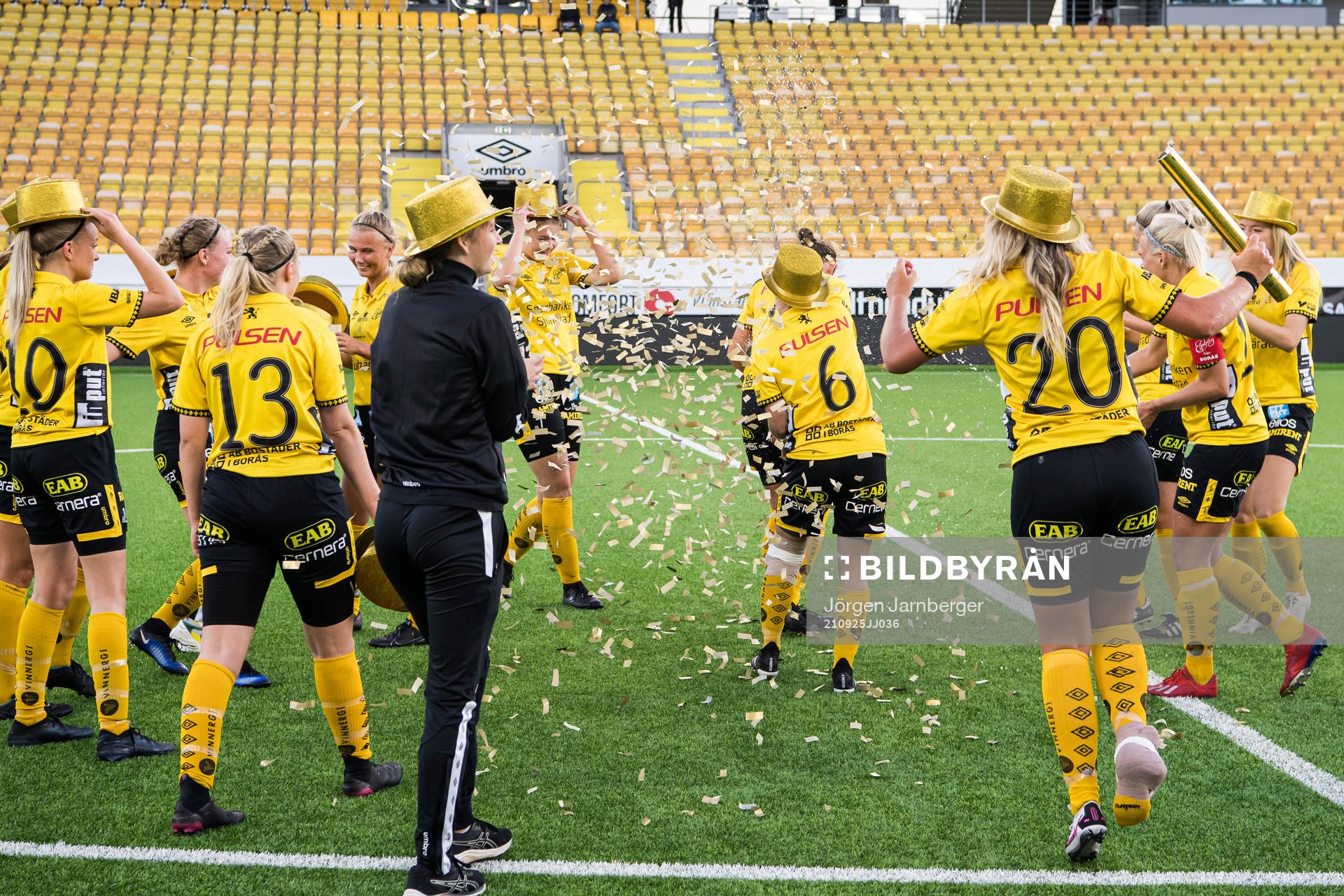 Elfsborgs spelare jublar