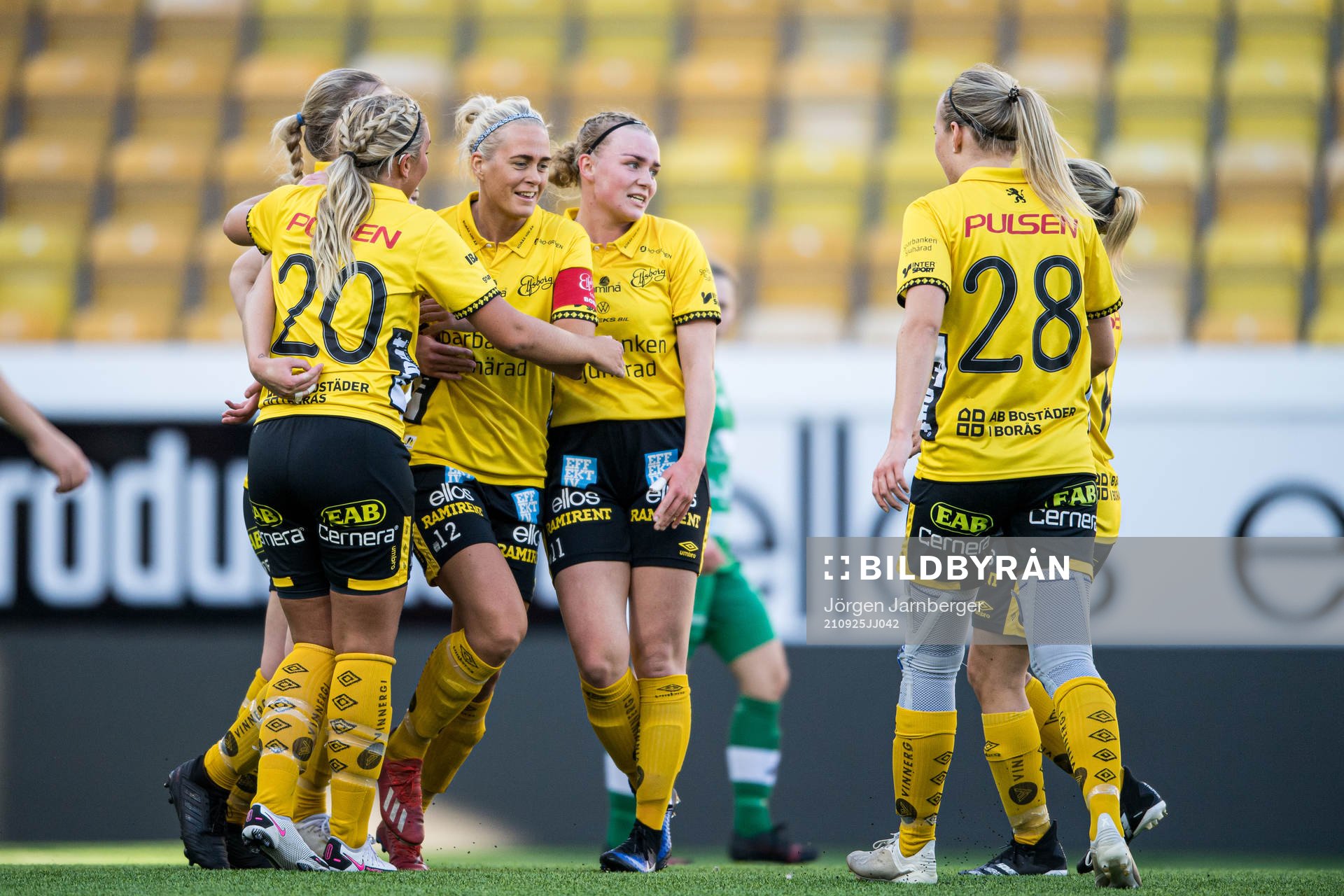 Elfsborgs spelare jublar