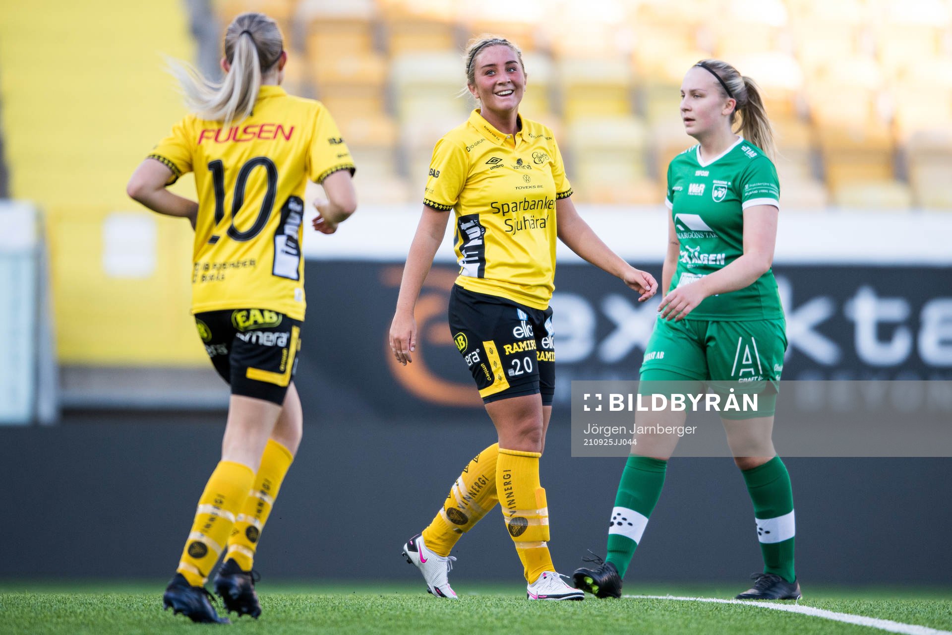 Elfsborgs Ebba Johansson jublar