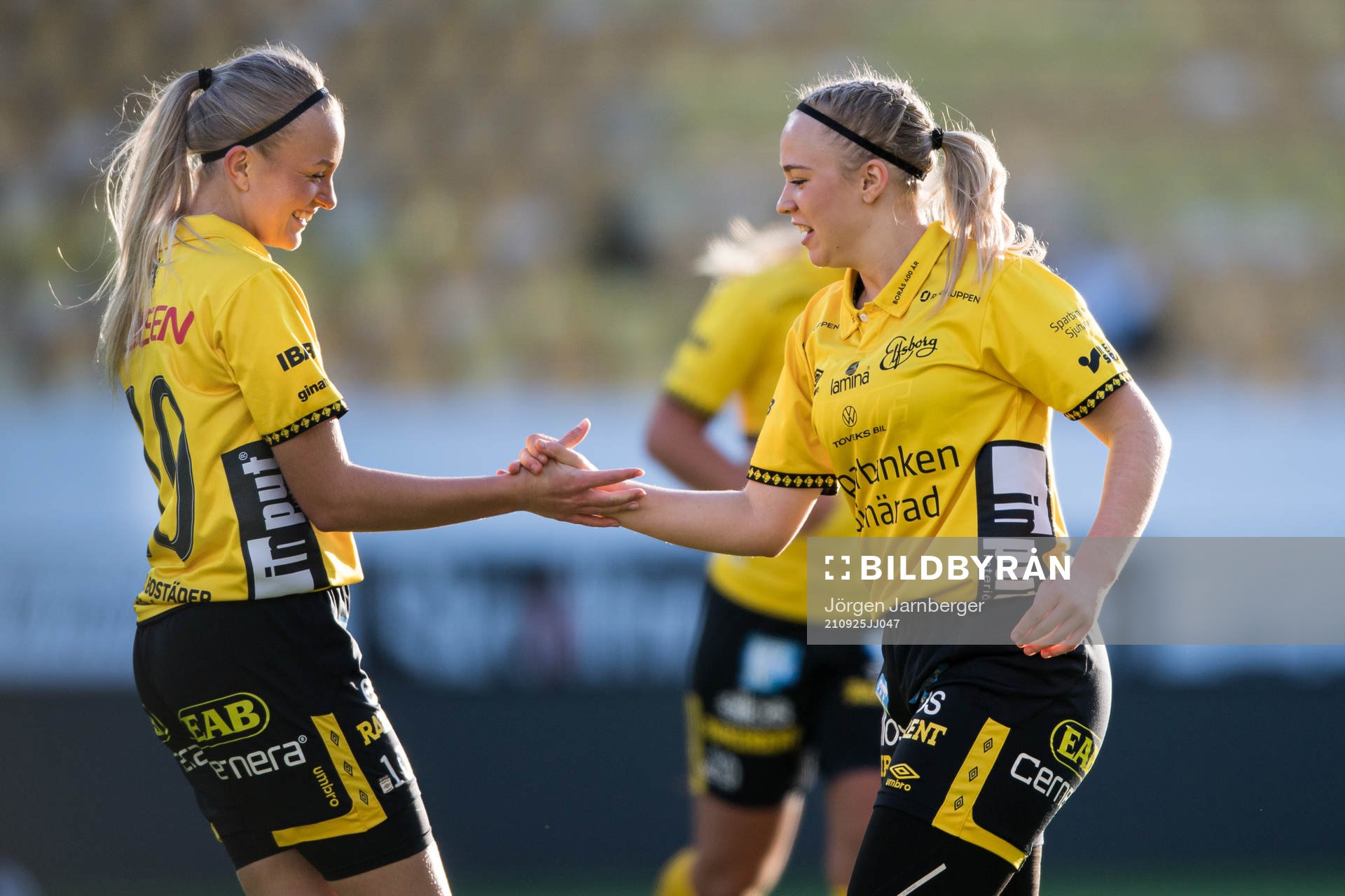 Elfsborgs Matilda Ståhlbom Karlsson och Evelina Brink