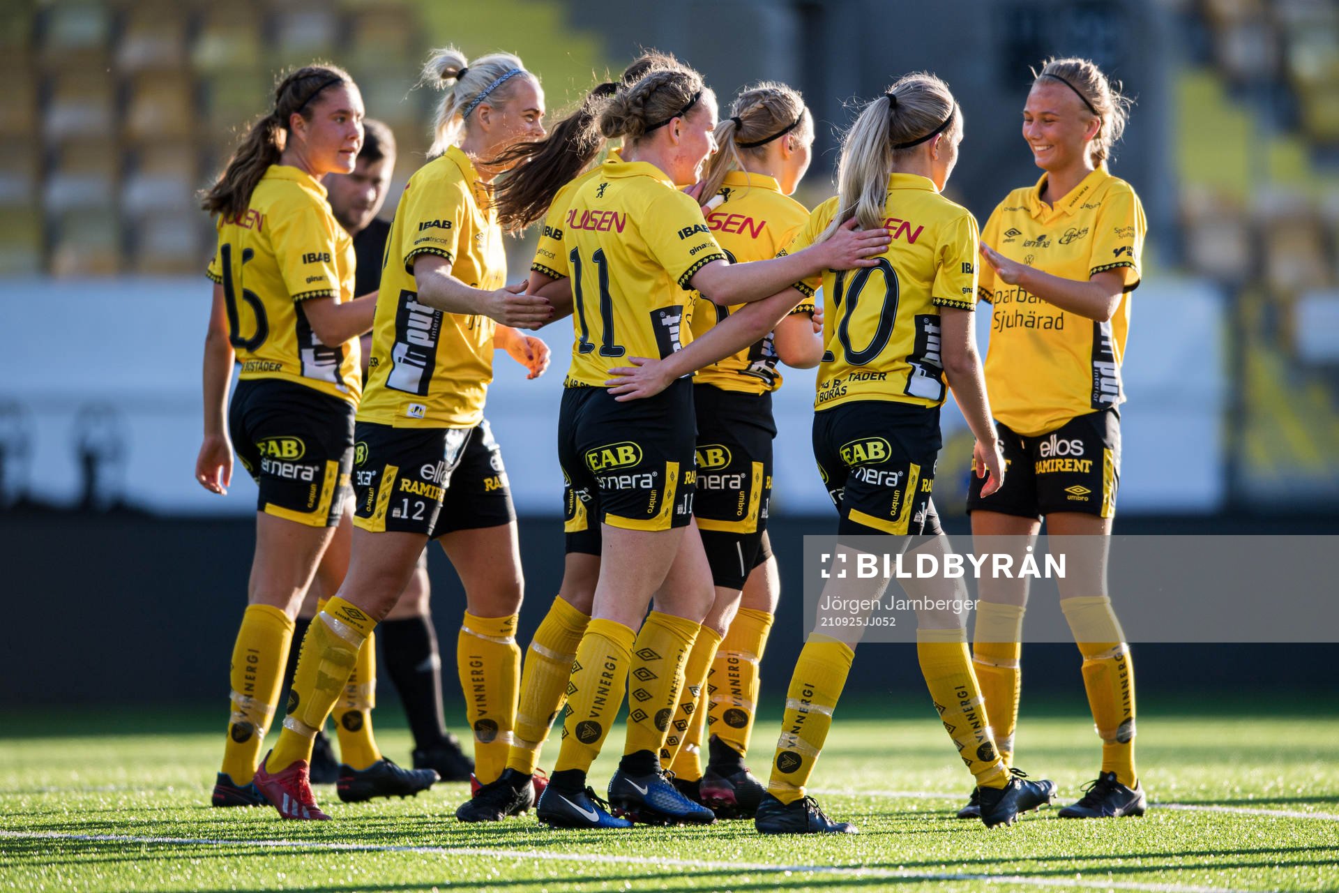Elfsborgs spelare jublar