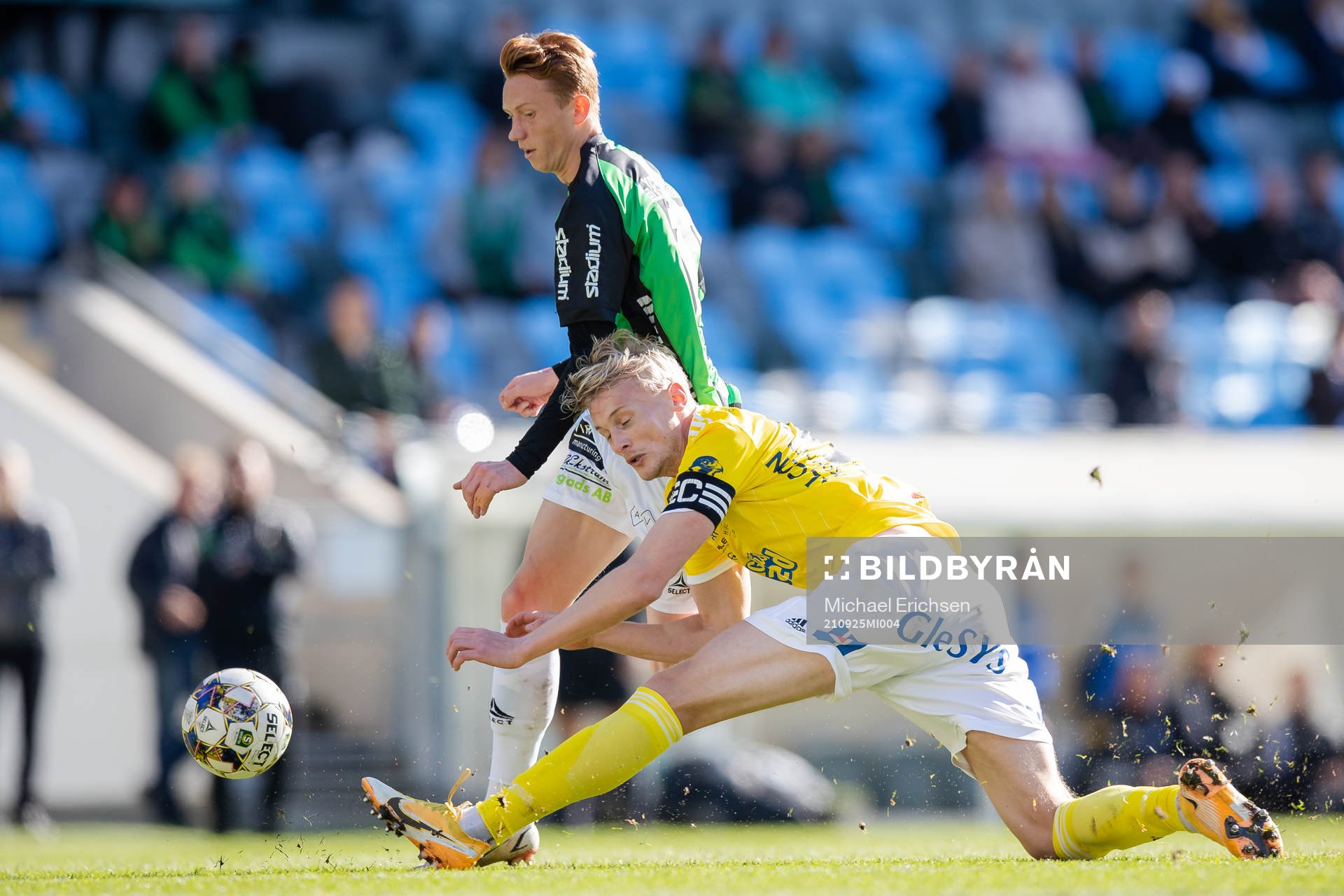 GAIS Julius Lindberg och Falkenbergs Ludvig Öhman