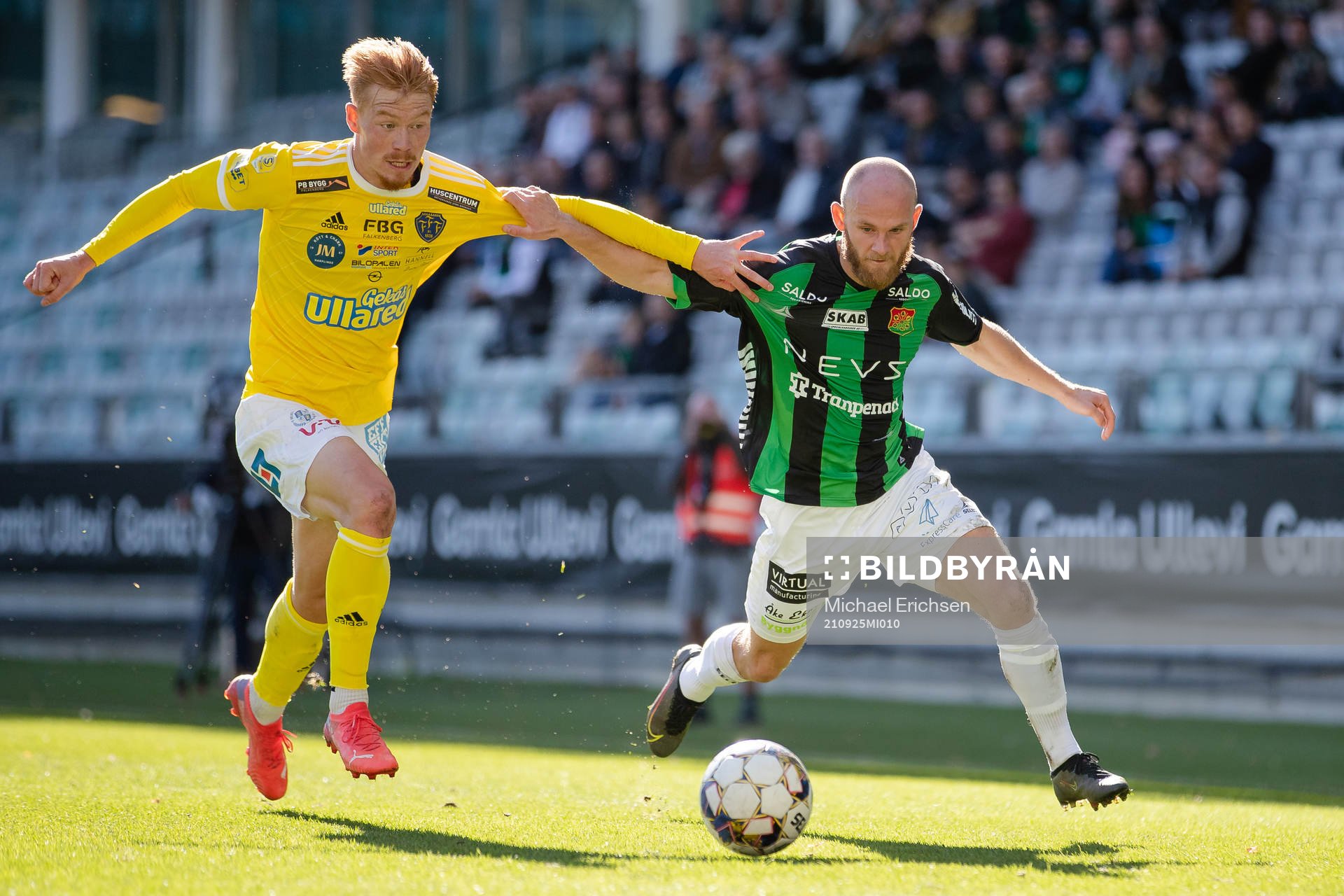 Falkenbergs Linus Borgström och GAIS Niklas Andersen