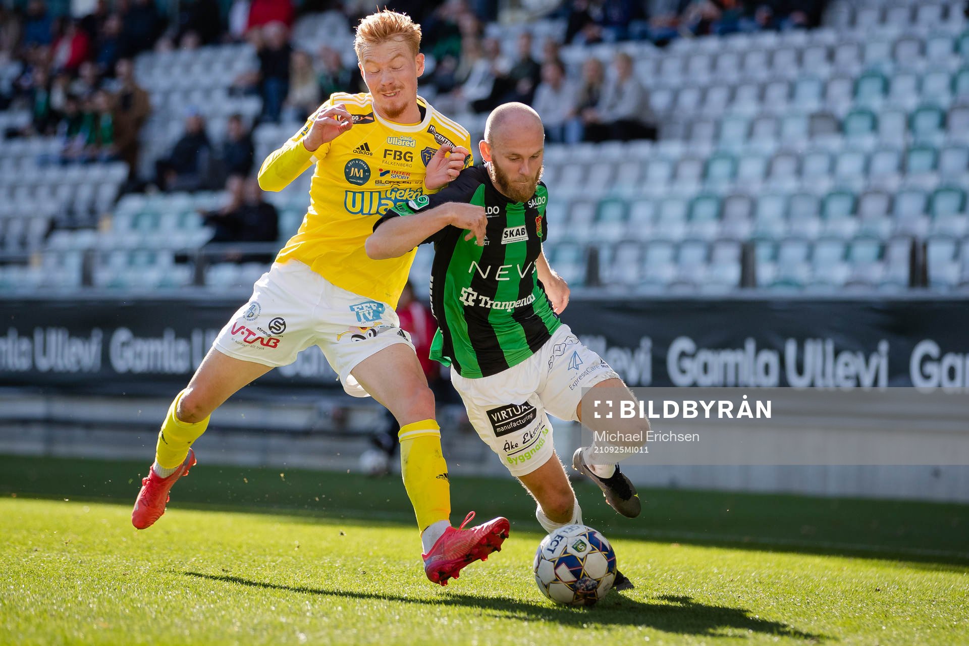 Falkenbergs Linus Borgström och GAIS Niklas Andersen
