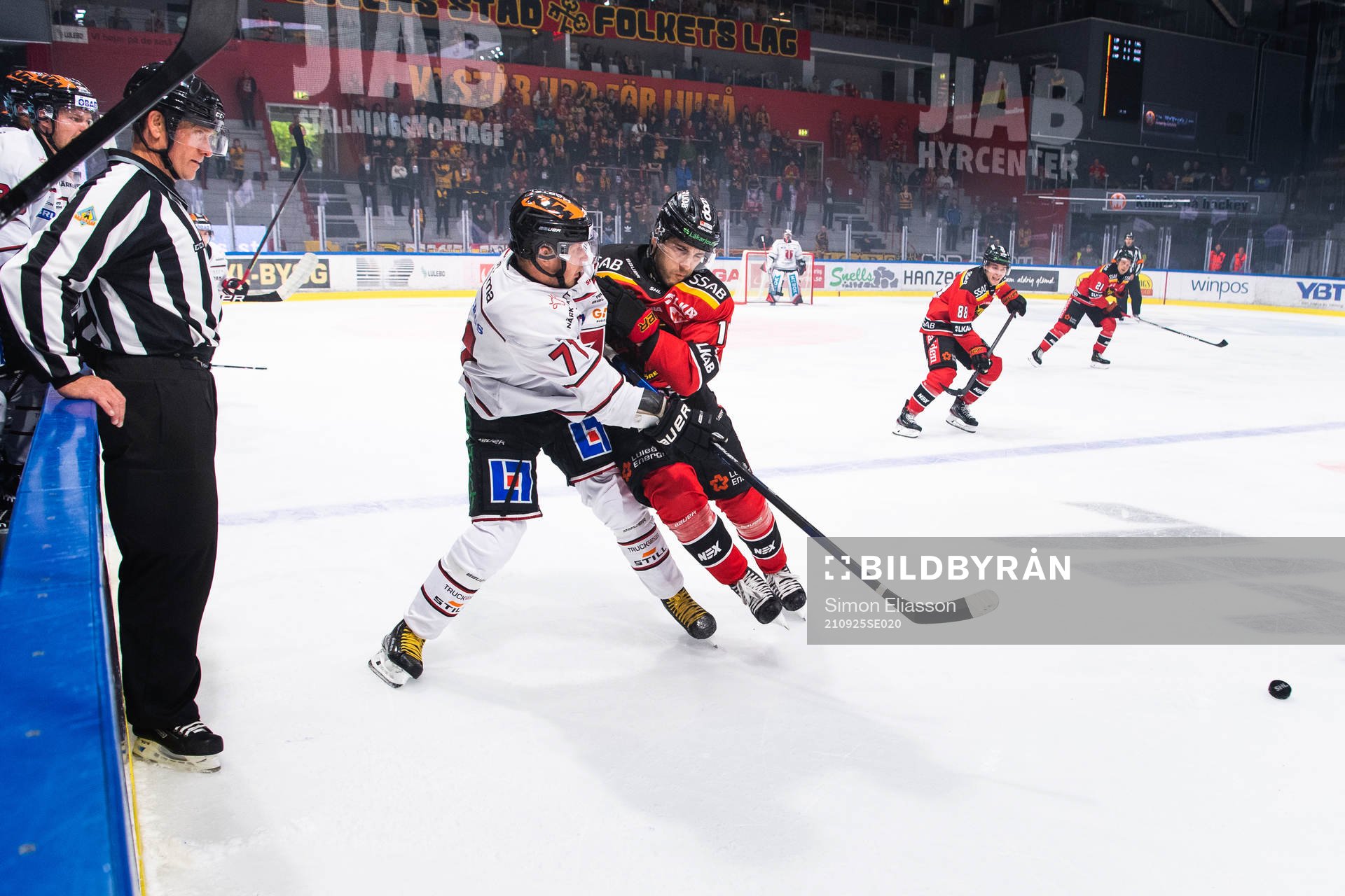 Örebros Juuso Puustinen och Luleås Konstantin Komarek