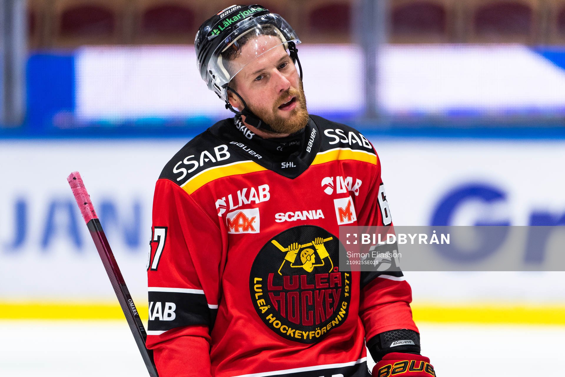 Luleås Linus Omark deppar