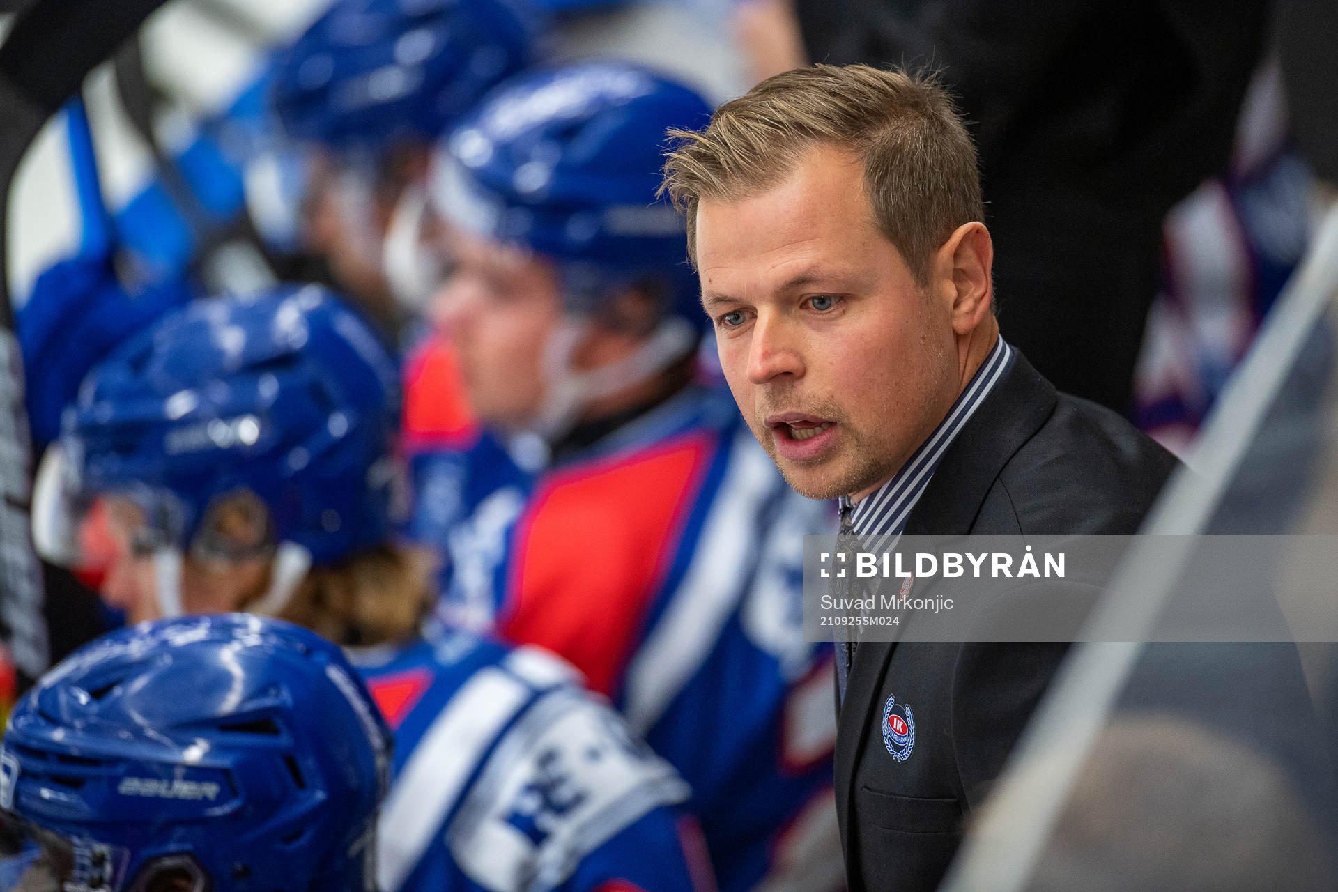 Oskarshamns tränare Martin Filander