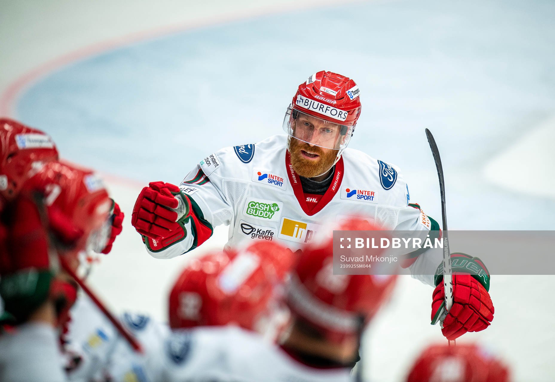 Frölundas Jens Olsson jublar