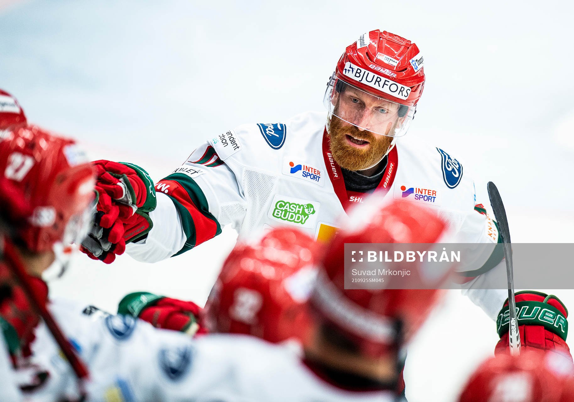 Frölundas Jens Olsson jublar